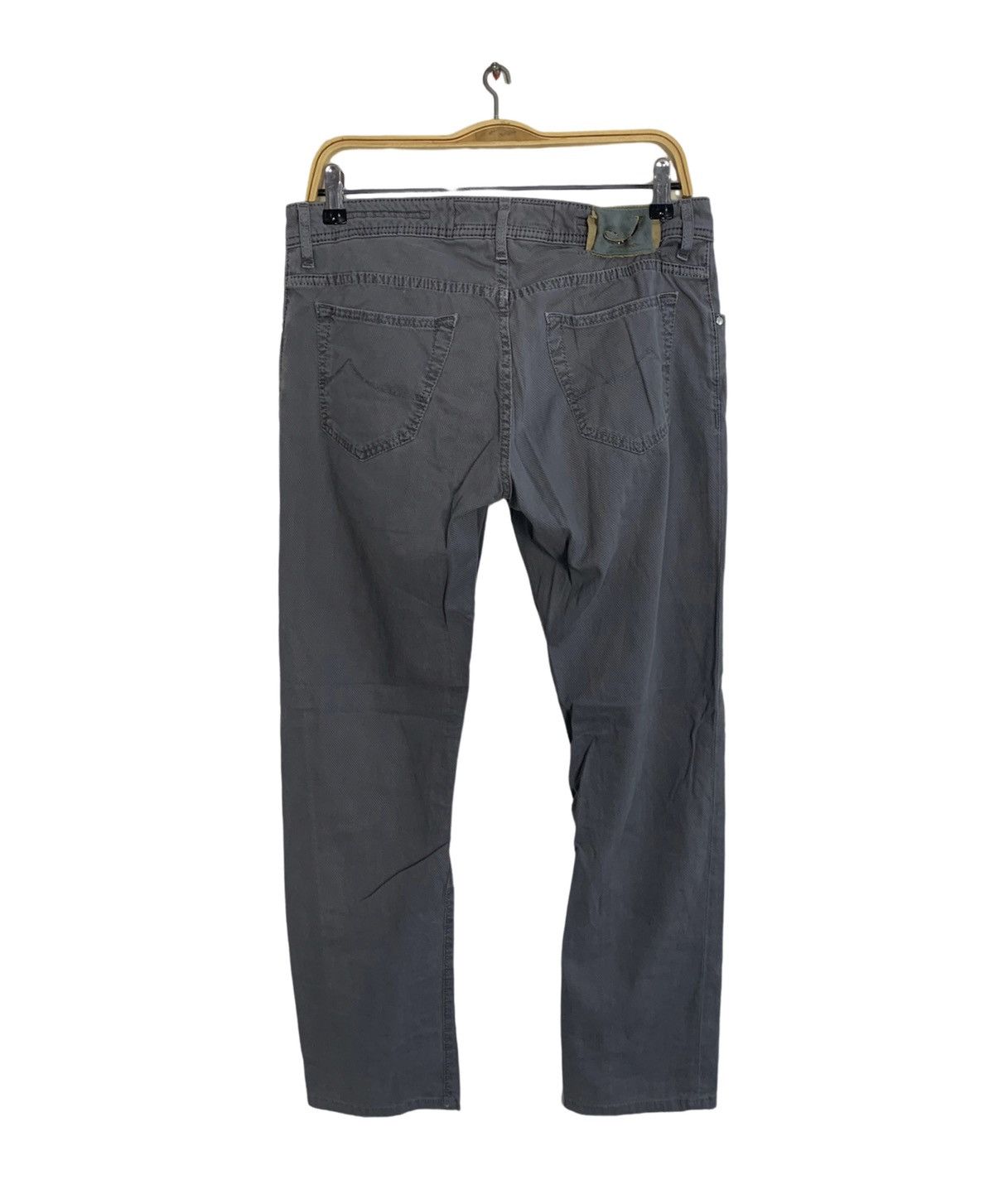 Jacob Cohen Jacob Cohen Italy Handmade Luxury Grey Jeans Straight Cut Size US 30 / EU 46 - 2 Thumbnail