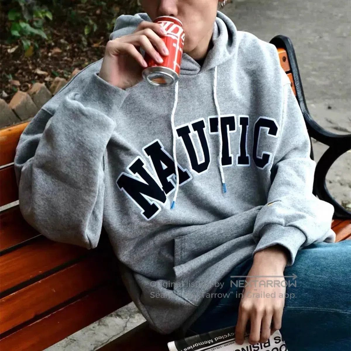 Nautica Nautica Hasegawa Heavyweight Letter Hoodie. Size US M / EU 48-50 / 2 - 8 Thumbnail