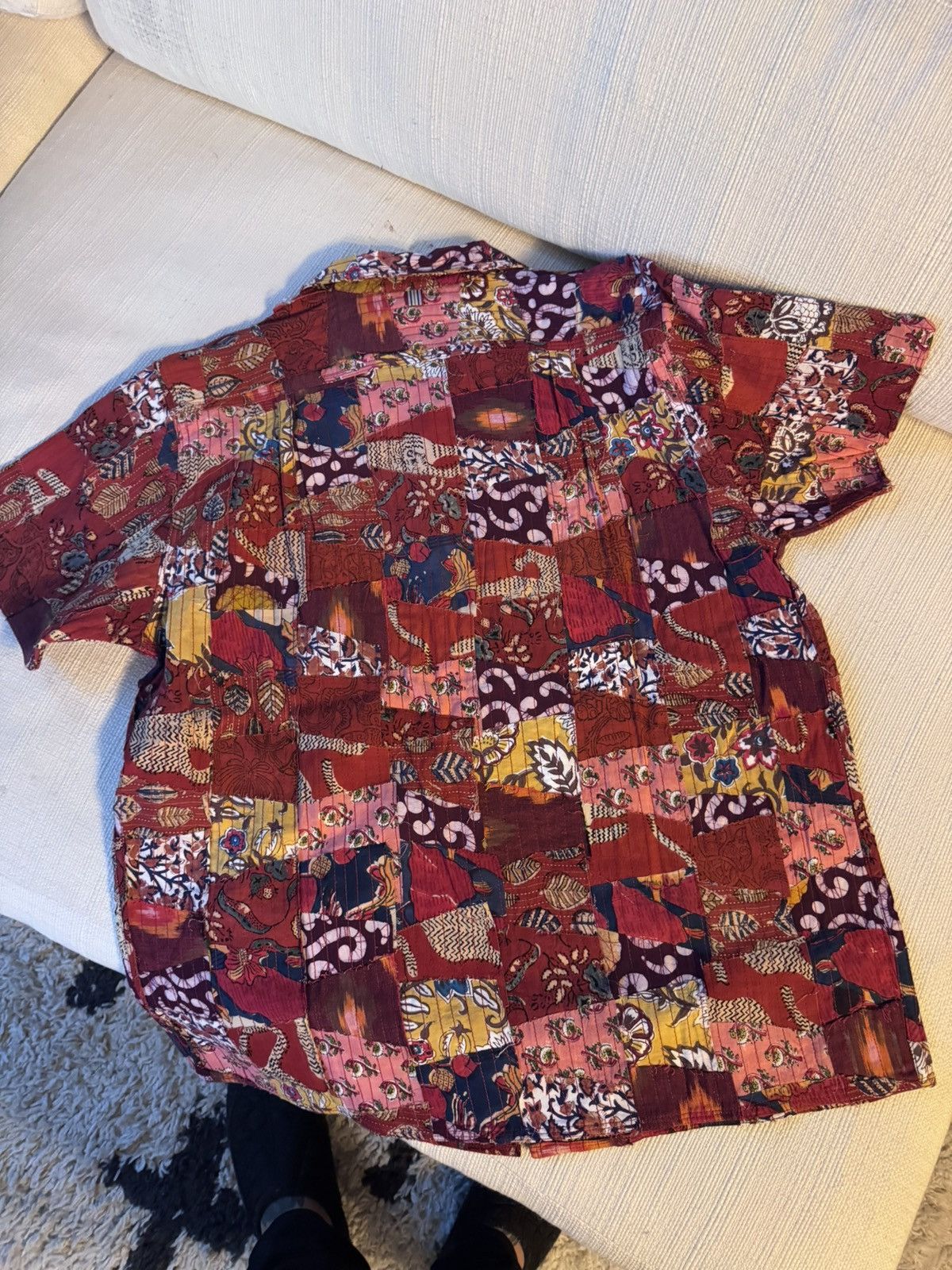 Kardo Kardo Chintan Patchwork SS Shirt NWT Size US L / EU 52-54 / 3 - 2 Thumbnail