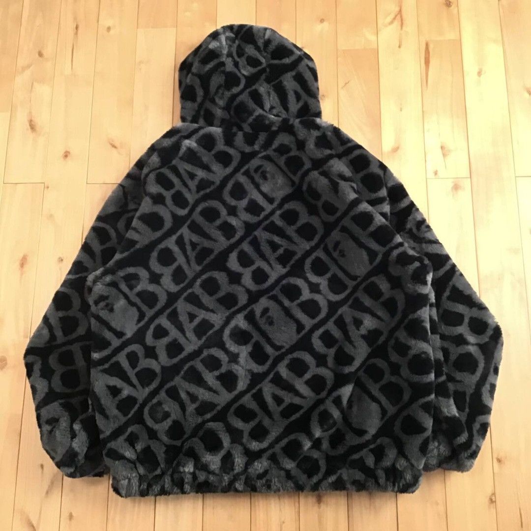 Bape BAPE SPORT MONOGRAM FAKE FUR HOODIE JACKET a bathing ape Size US XXL / EU 58 / 5 - 3 Thumbnail