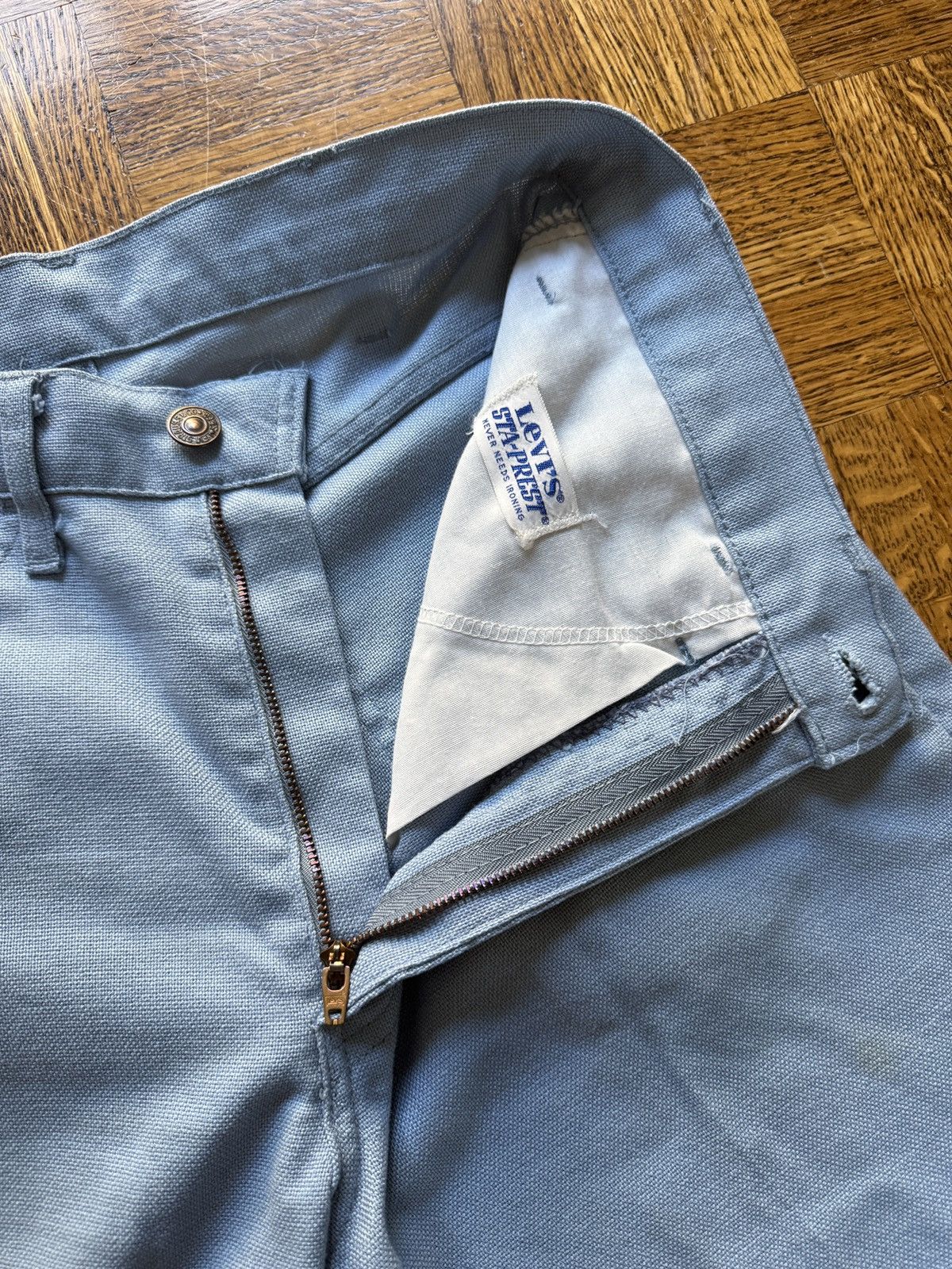 Levi's Vintage 70s Levi's 646 Bell Bottom Sta-Prest Pants Size US 30 / EU 46 - 9 Thumbnail