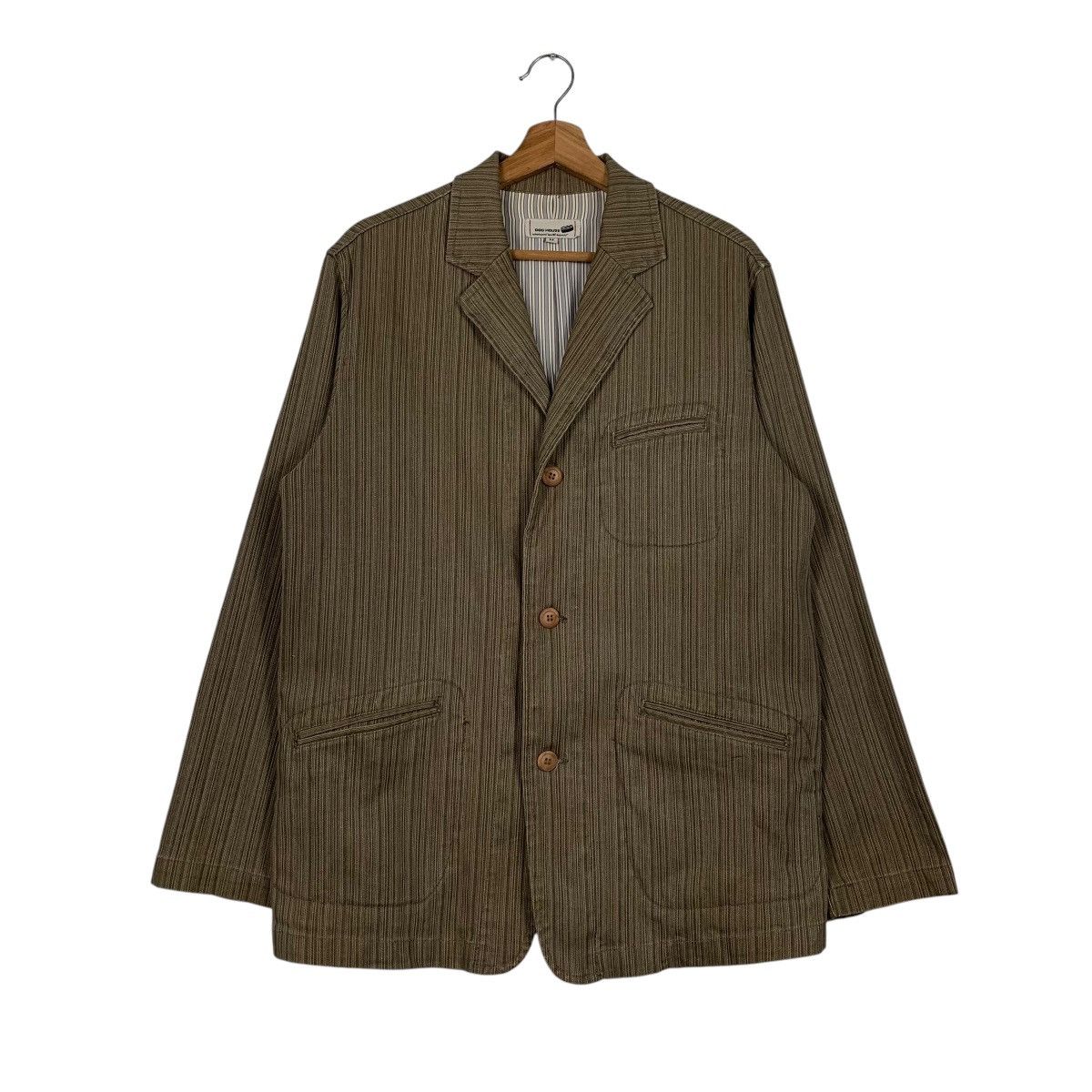 Japanese Brand Japanese Brand Dog House Hickory Casual Jacket Size US M / EU 48-50 / 2 - 1 Thumbnail