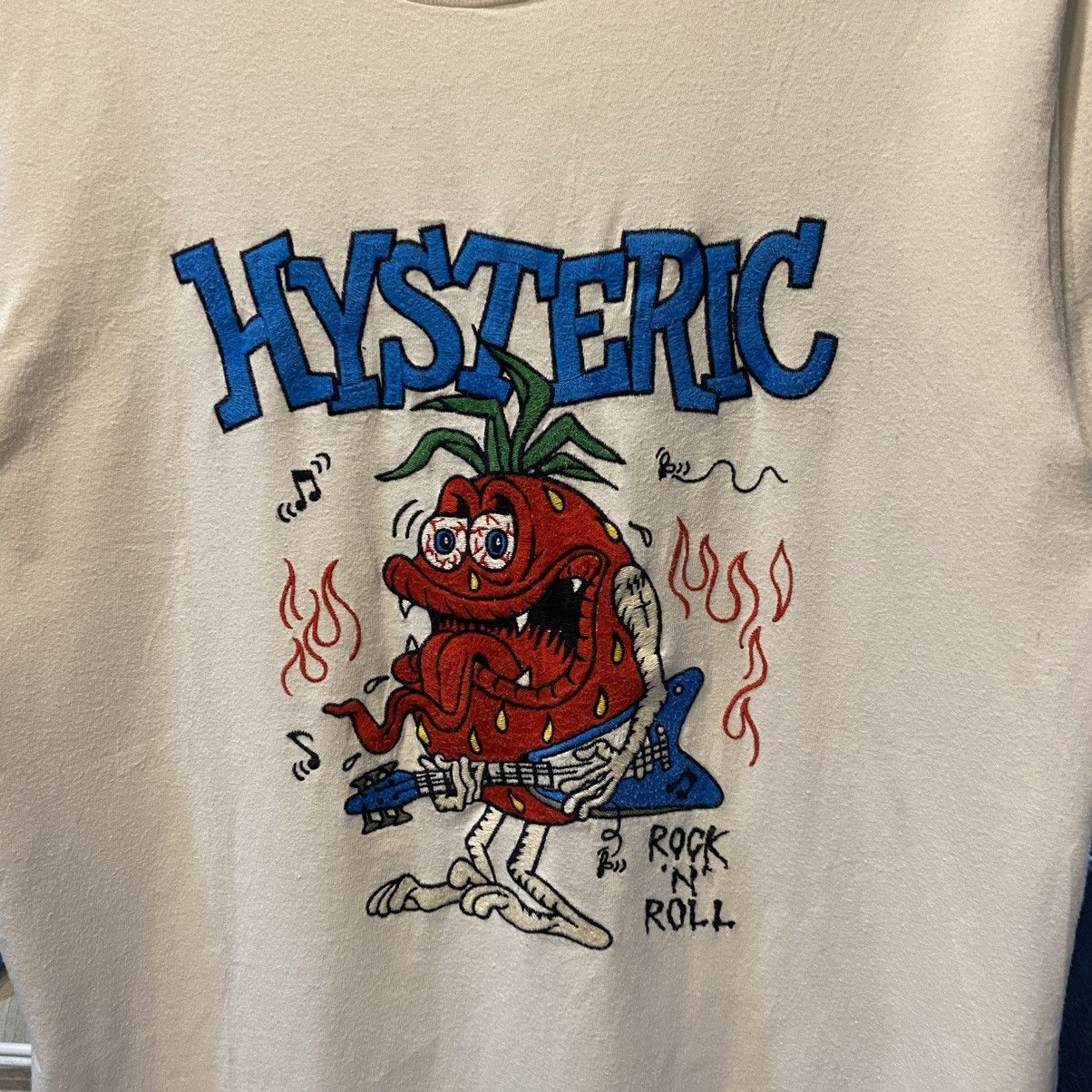 Designer × Hysteric Glamour × Japanese Brand VERY RARE HYSTERIC GLAMOUR ROCK N ROLL EMBROIDERY SHIRT Size US M / EU 48-50 / 2 - 5 Thumbnail