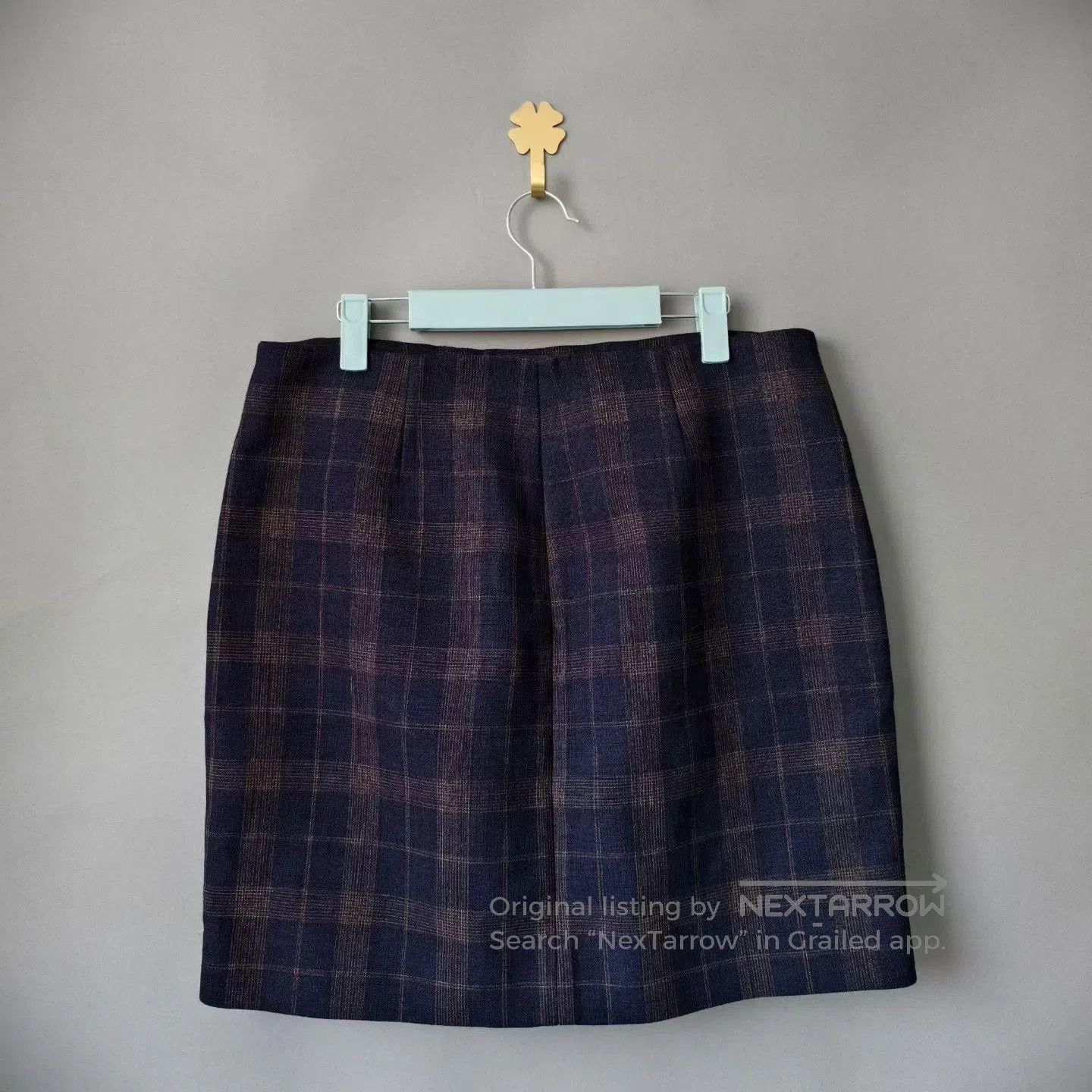 Bottega Veneta Bottega Veneta Plaid Tailored Skirt| Size 39" - 1 Thumbnail