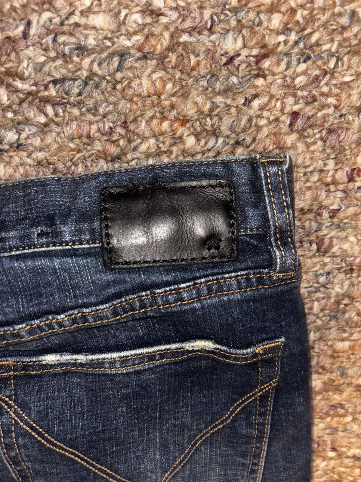 John Varvatos John Varvatos Bowery Slim Straight Jeans Size US 34 / EU 50 - 4 Thumbnail