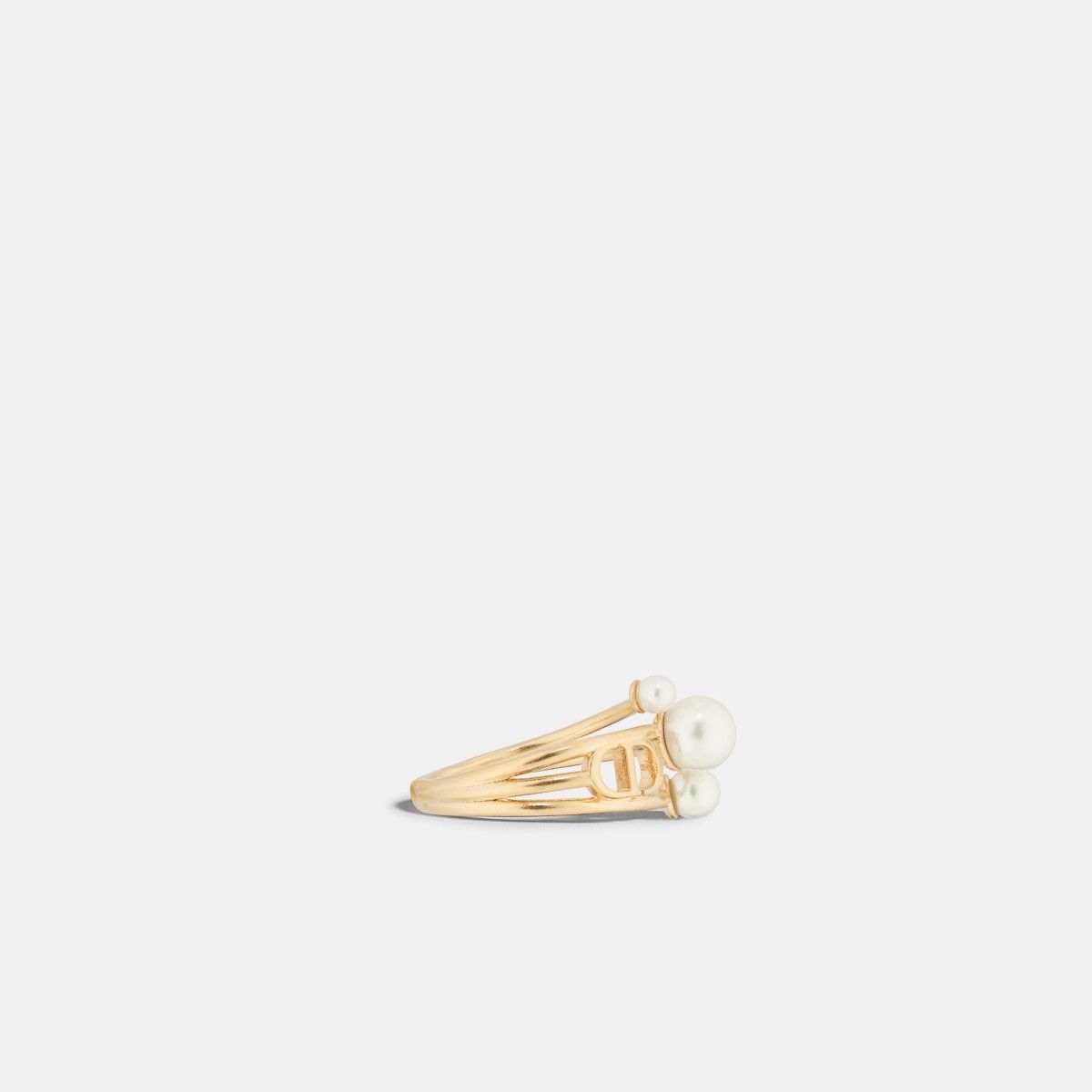 Dior o1bcso1str0126 Size:OS/Triptyque Ring in Golden/White Size ONE SIZE - 2 Thumbnail