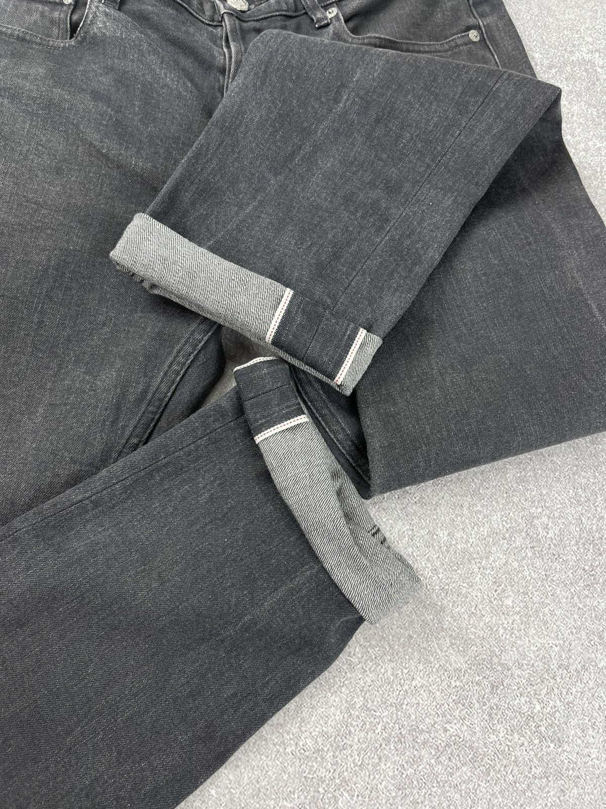 A.P.C. A.P.C. Petit Standart Selvedge Grey Denim Jeans Size 31 Size US 31 - 12 Thumbnail