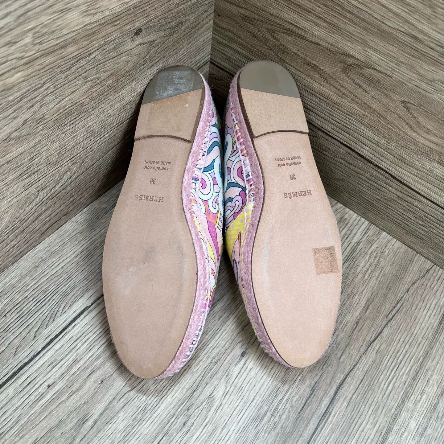 Hermes Hermes Graffiti Fisherman Shoes 36 99 New NA Size US 5.5 / IT 35.5 - 5 Thumbnail