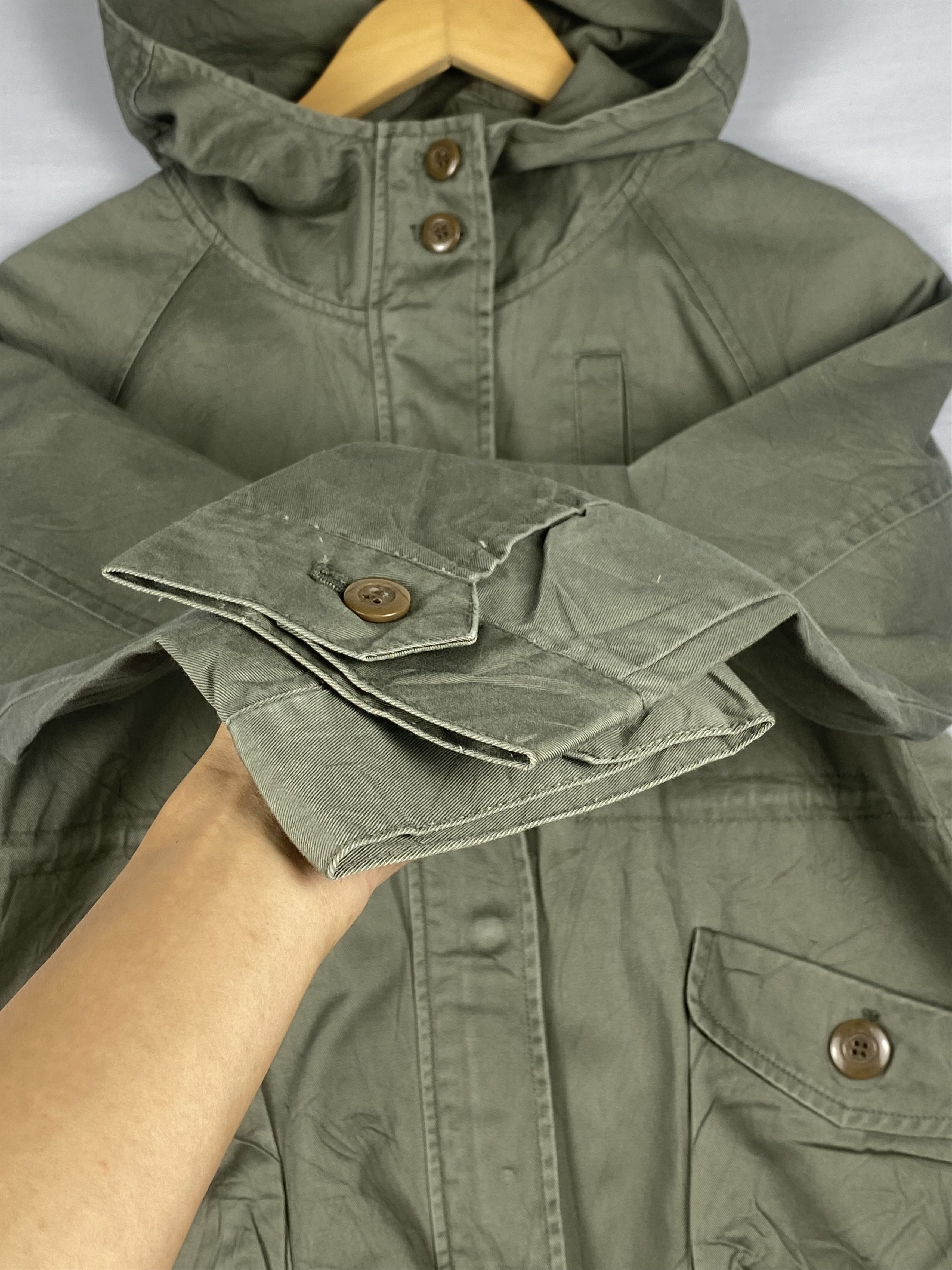Japanese Brand Vintage Cinema Club Hoodie Zip Up Plain Canvas Jacket Size US M / EU 48-50 / 2 - 5 Thumbnail