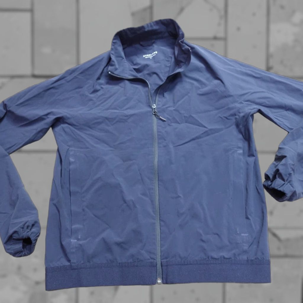 Everlane Everlane Mens Jacket Windbreaker M Blue Full Zip Modern Regular Size M or Men Jacket Windbreaker Blue Full Zip Size US M / EU 48-50 / 2 - 1 Thumbnail