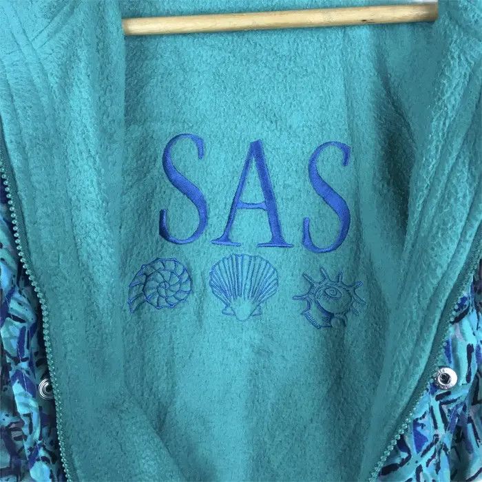 Vintage Vtg SAS Scuba Driving Equipment Pop Art Fleece Jacket Size US L / EU 52-54 / 3 - 4 Thumbnail