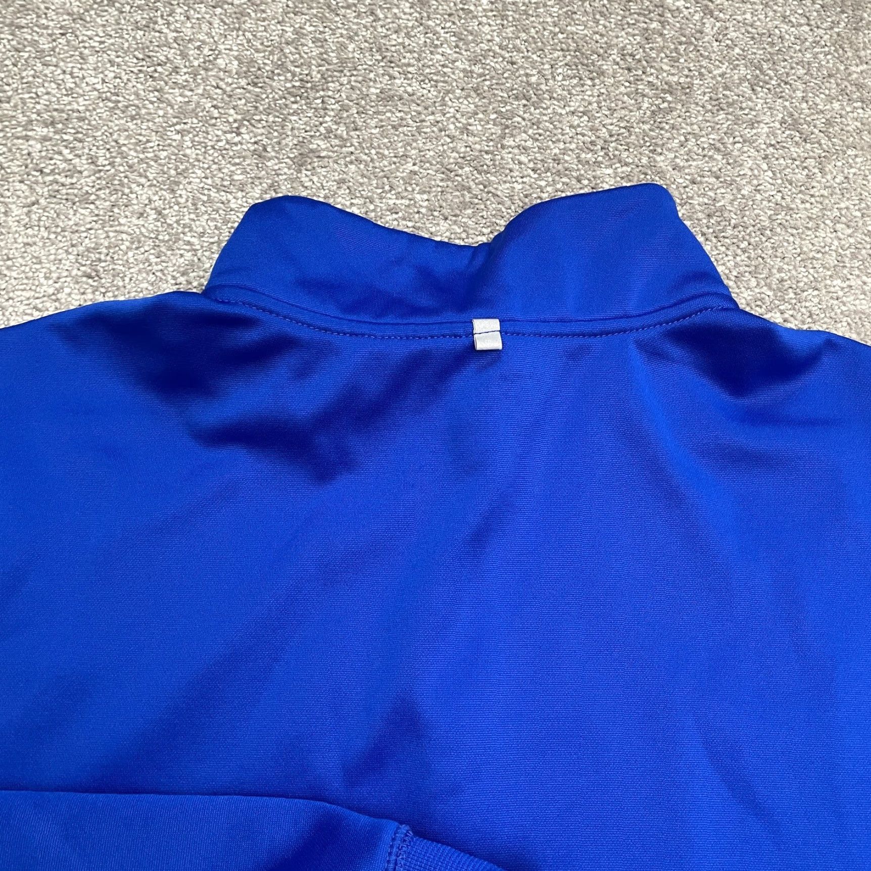 Fila FILA Live In Motion Active Jacket Mens XL Blue 1/2 Zip Chest Pocket Athletic Run Jacket Size US XL / EU 56 / 4 - 6 Thumbnail