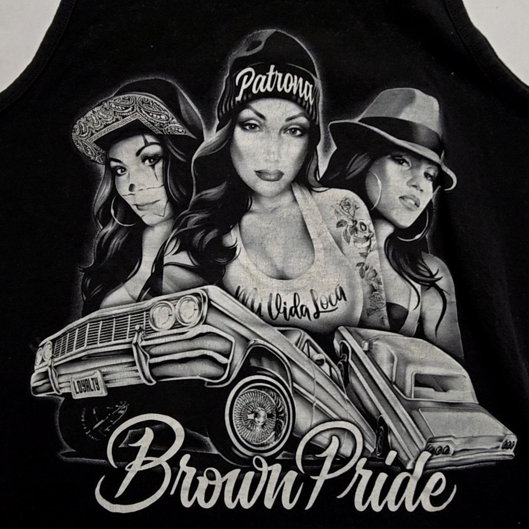 Other Brown Pride Graphic Tank Top Shaka Wear Black Muscle Shirt M Size US M / EU 48-50 / 2 - 2 Thumbnail