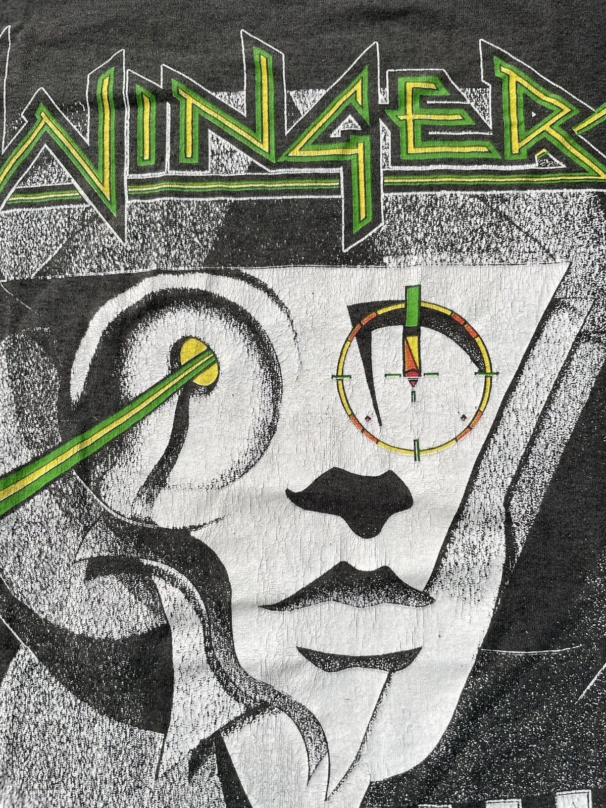 Band Tees × Vintage VTG 1988 Winger Too Tuff Too Tame Tour 1989 Size US S / EU 44-46 / 1 - 9 Thumbnail