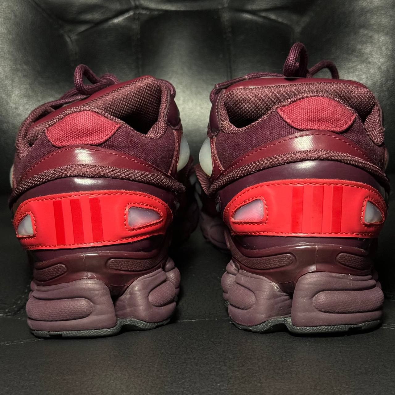 Adidas × Raf Simons 8,5us Adidas Raf Simons Ozweego Burgundy Size US 8.5 / EU 41-42 - 2 Thumbnail