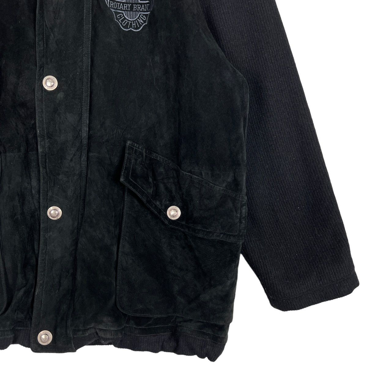 Japanese Brand 🔥 ROTARY GROUP SUEDE LEATHER JACKET Size US M / EU 48-50 / 2 - 6 Thumbnail