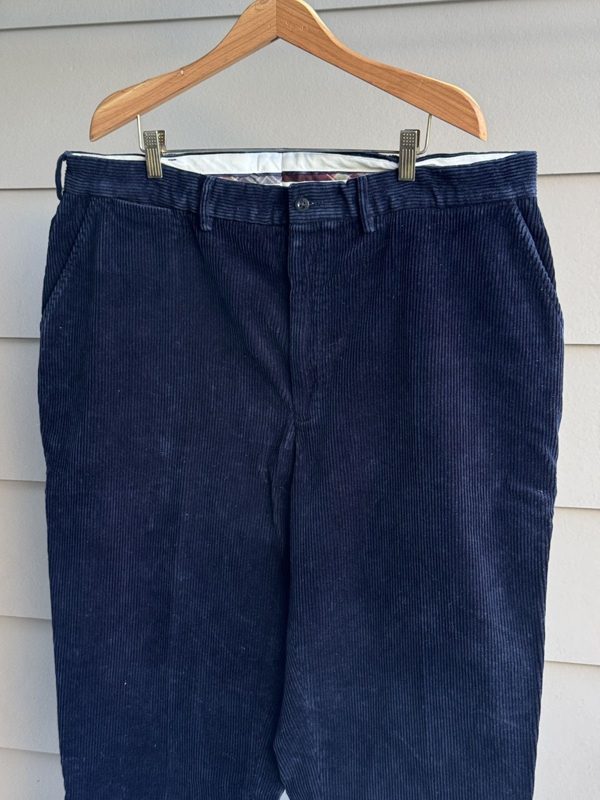 Polo Ralph Lauren Polo Ralph Lauren Pants Corduroy Vintage 90s Grey 40x28 Size US 40 / EU 56 - 7 Thumbnail