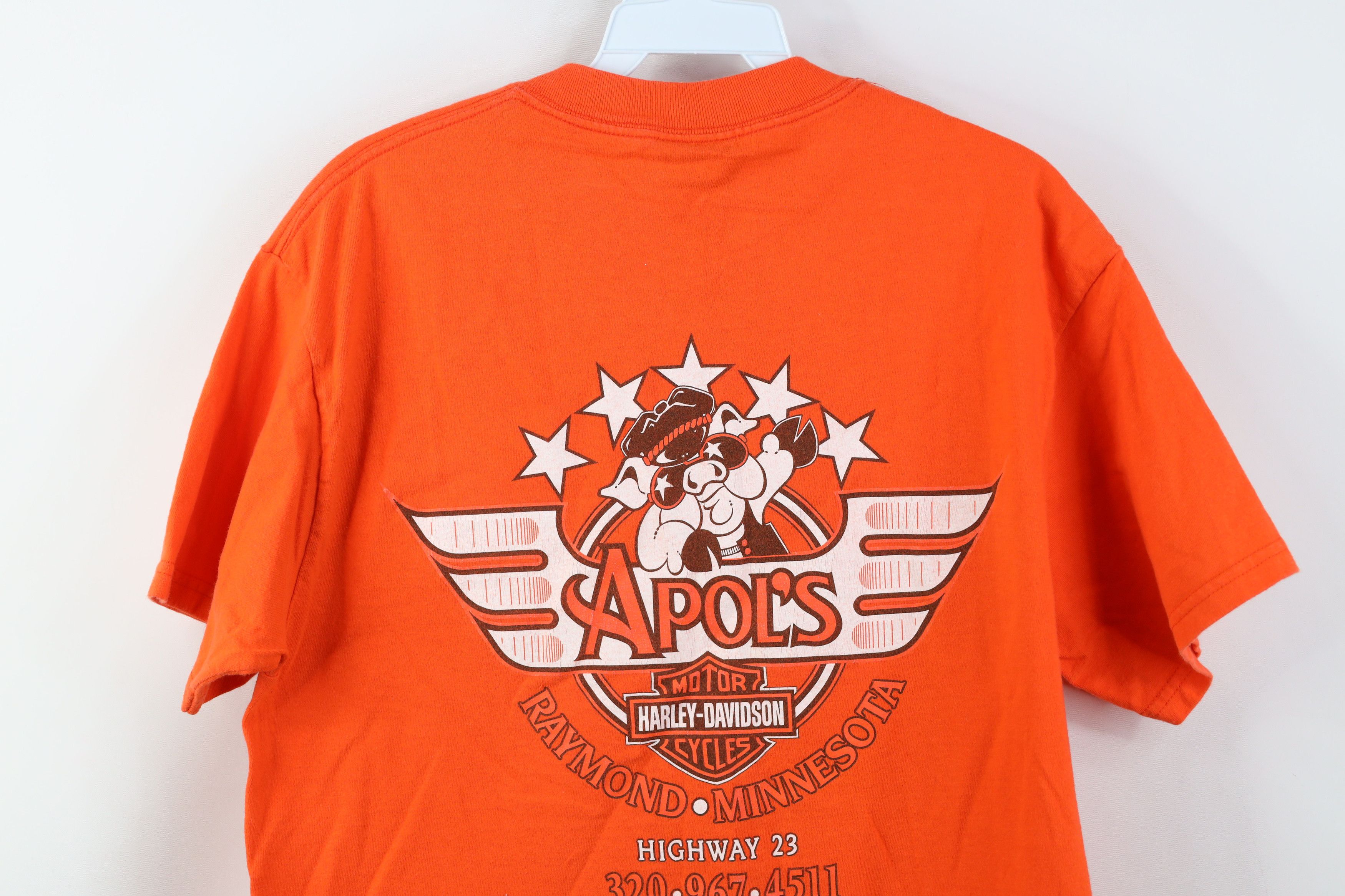Harley Davidson Vintage 90s Harley Davidson Spell Short Sleeve T-Shirt USA Size US M / EU 48-50 / 2 - 10 Thumbnail