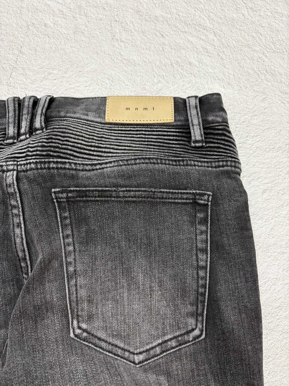 Balmain 2000s MNML Bikers jeans denim pants Size US 31 - 8 Thumbnail