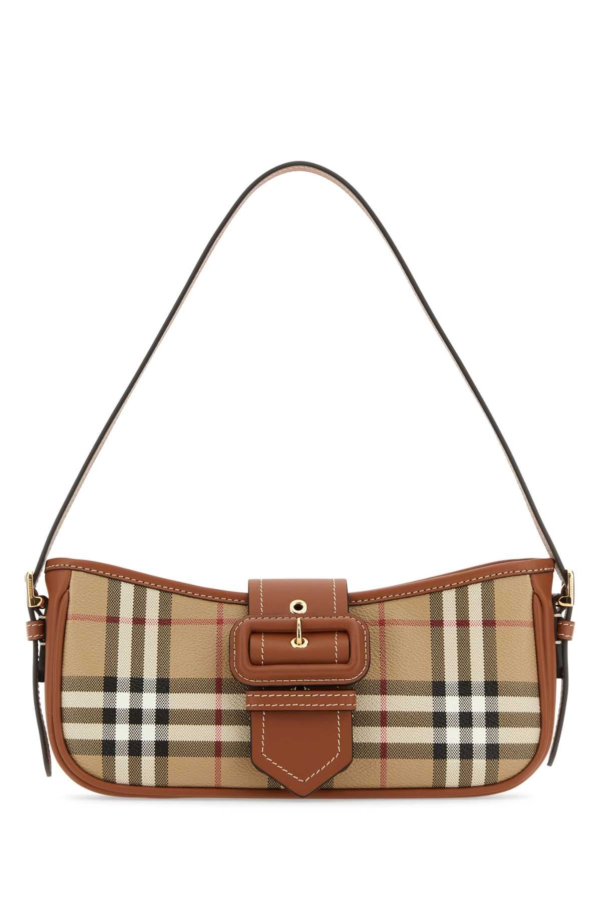 Burberry Printed Canvas Sling Shoulder Bag, Women's