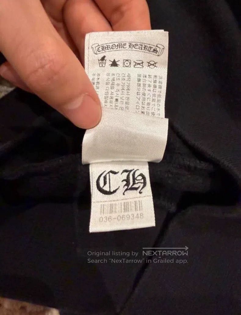Chrome Hearts CHROME HEARTS Size M Sanskrit horseshoe glitter hot silver Size US M / EU 48-50 / 2 - 5 Thumbnail