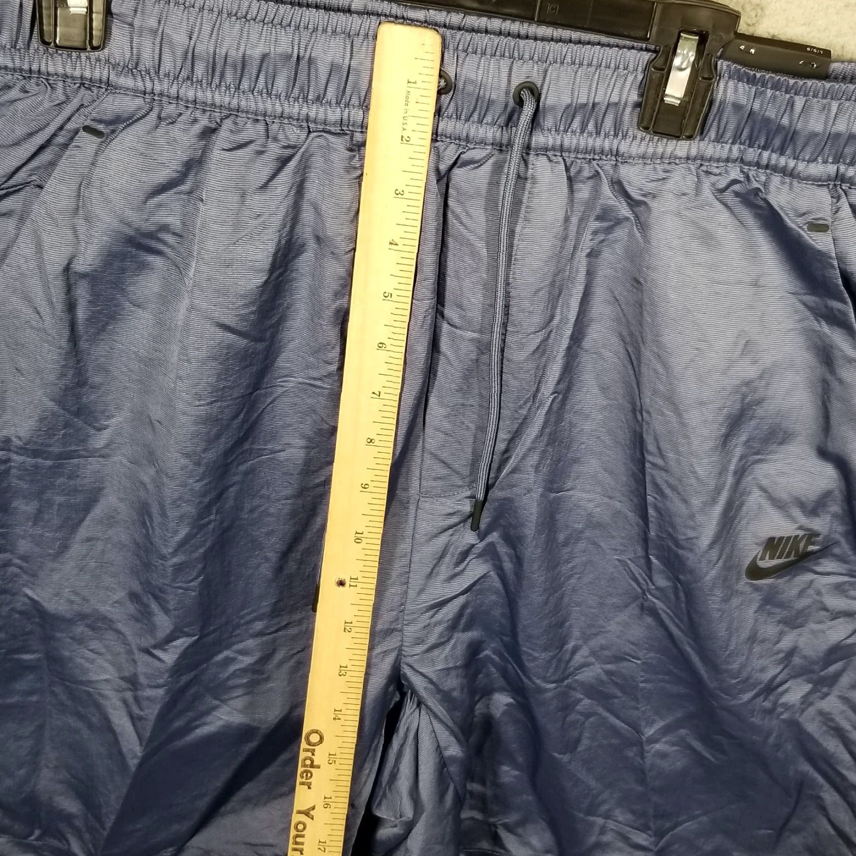 Nike Nike Sportswear Woven Shorts Men Large Blue Summit Knee Lenght AR3229-491 NEW Size US 33 - 6 Thumbnail