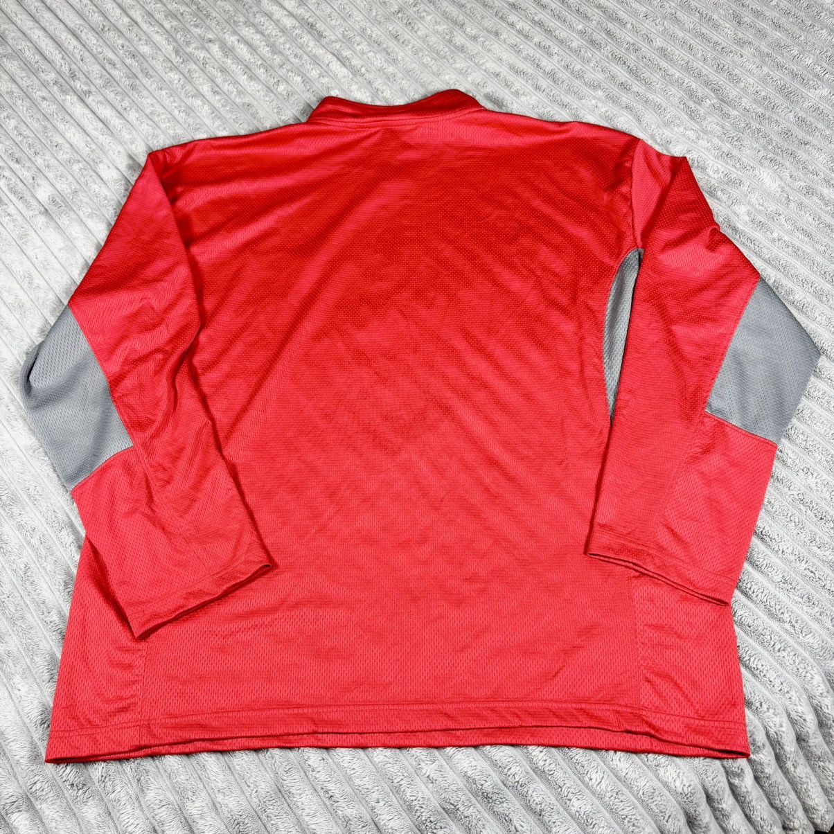 NHL NHL MENS XL Detroit Redwings 1/4 ZIP PULLOVER SIZE XL 46-48 Size US XL / EU 56 / 4 - 9 Thumbnail
