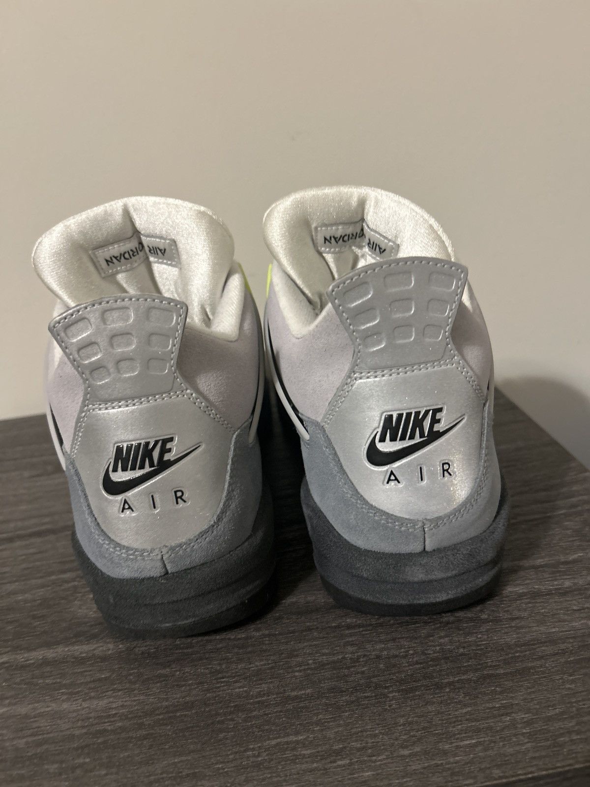 Jordan Brand Air Jordan 4 Retro SE Cool Grey/Volt-Wolf Grey Size US 12 / EU 45 - 6 Thumbnail