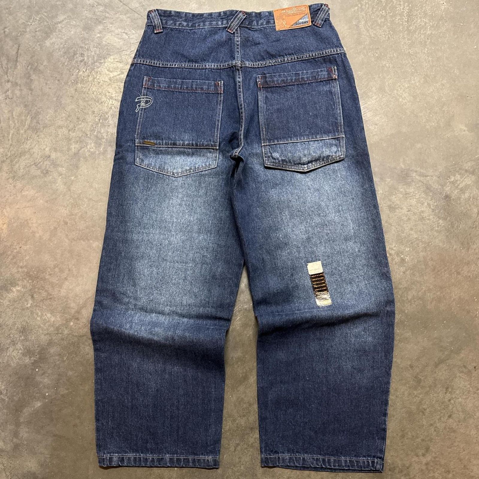 Vintage Vintage Y2K Paco Jeans Multi Pocket Baggy Jeans NWT Size US 34 / EU 50 - 4 Thumbnail