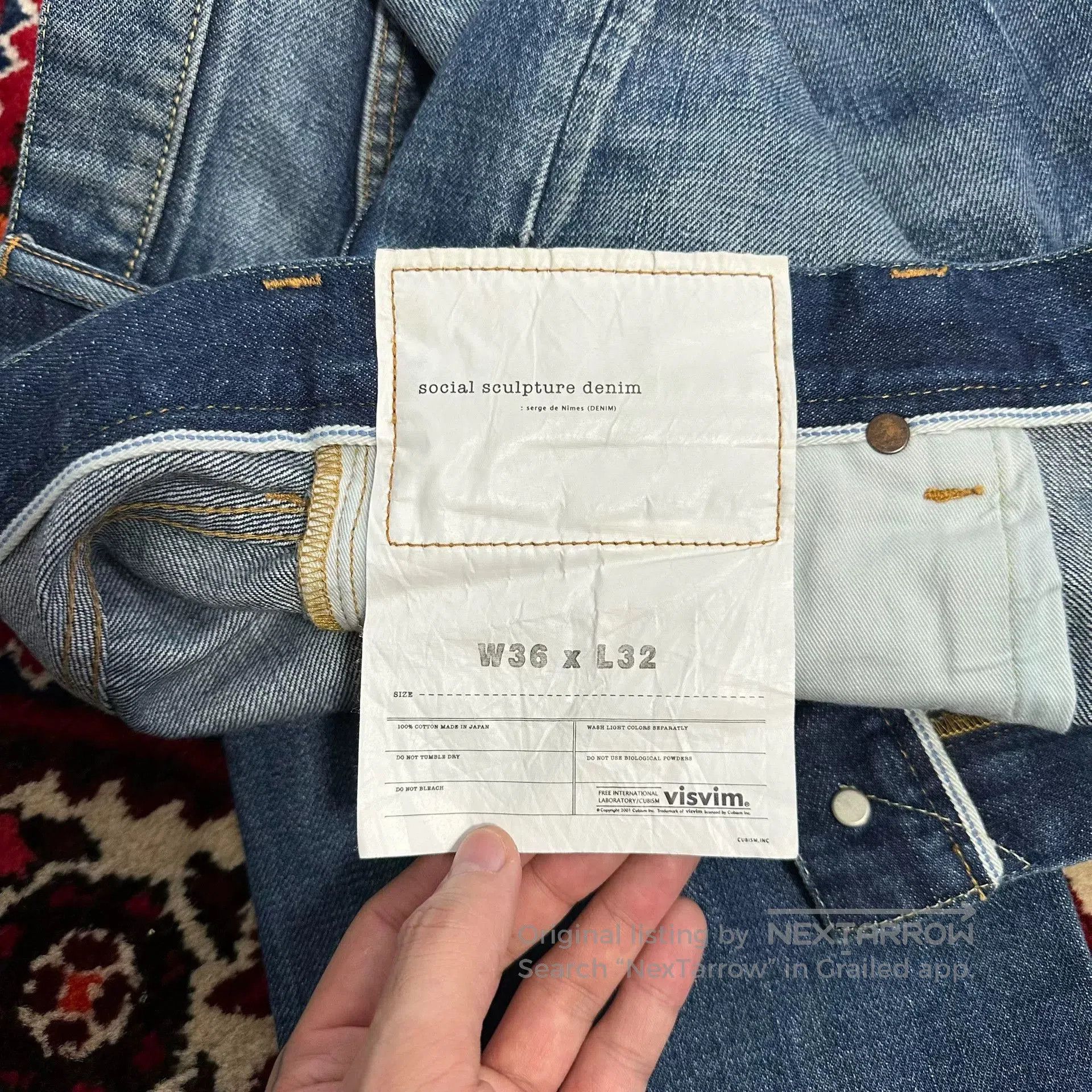 Visvim Visvim Denim Jeans W36L32. Size US 30 / EU 46 - 8 Thumbnail