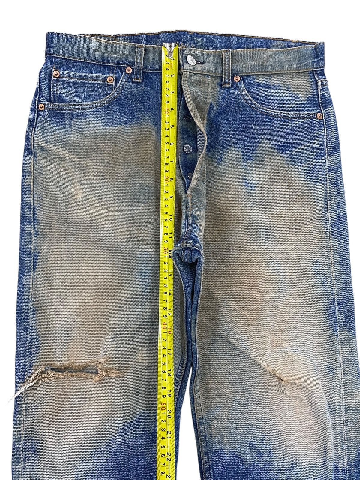 Levi's Vintage Levi’s Rusty Faded Wash Style Ripped Jeans Size US 32 / EU 48 - 6 Thumbnail