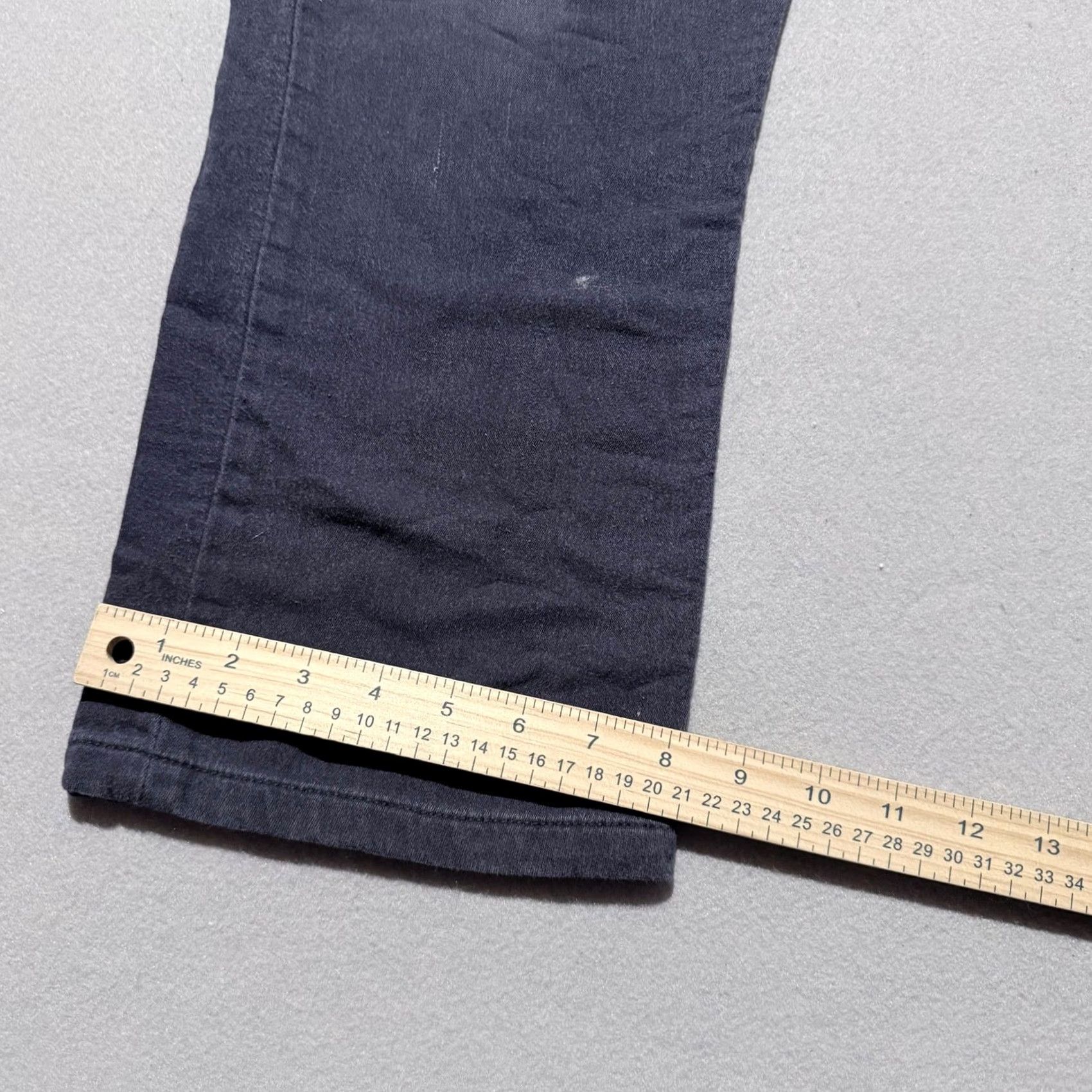 Levi's Levi's 513 Jeans Men Charcoal Gray Denim Straight Leg 38x32 Regular Waist 5-Pocket Logo City Vintage: No Size US 38 / EU 54 - 4 Thumbnail