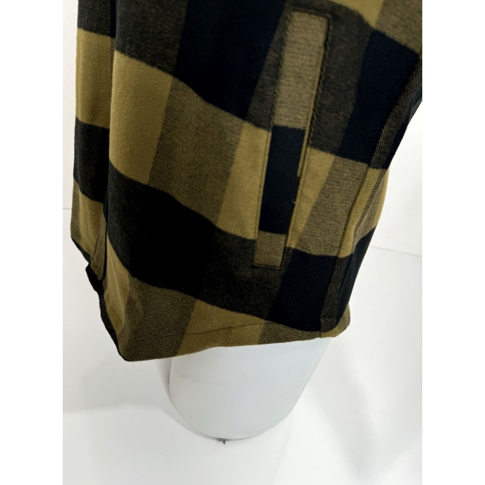 Vintage Criquet Austin Shacket - Olive Black Plaid Flannel 3 Pocket Heavy Snap Front S Jacket Shirt Mens Medium? Size US S / EU 44-46 / 1 - 4 Thumbnail