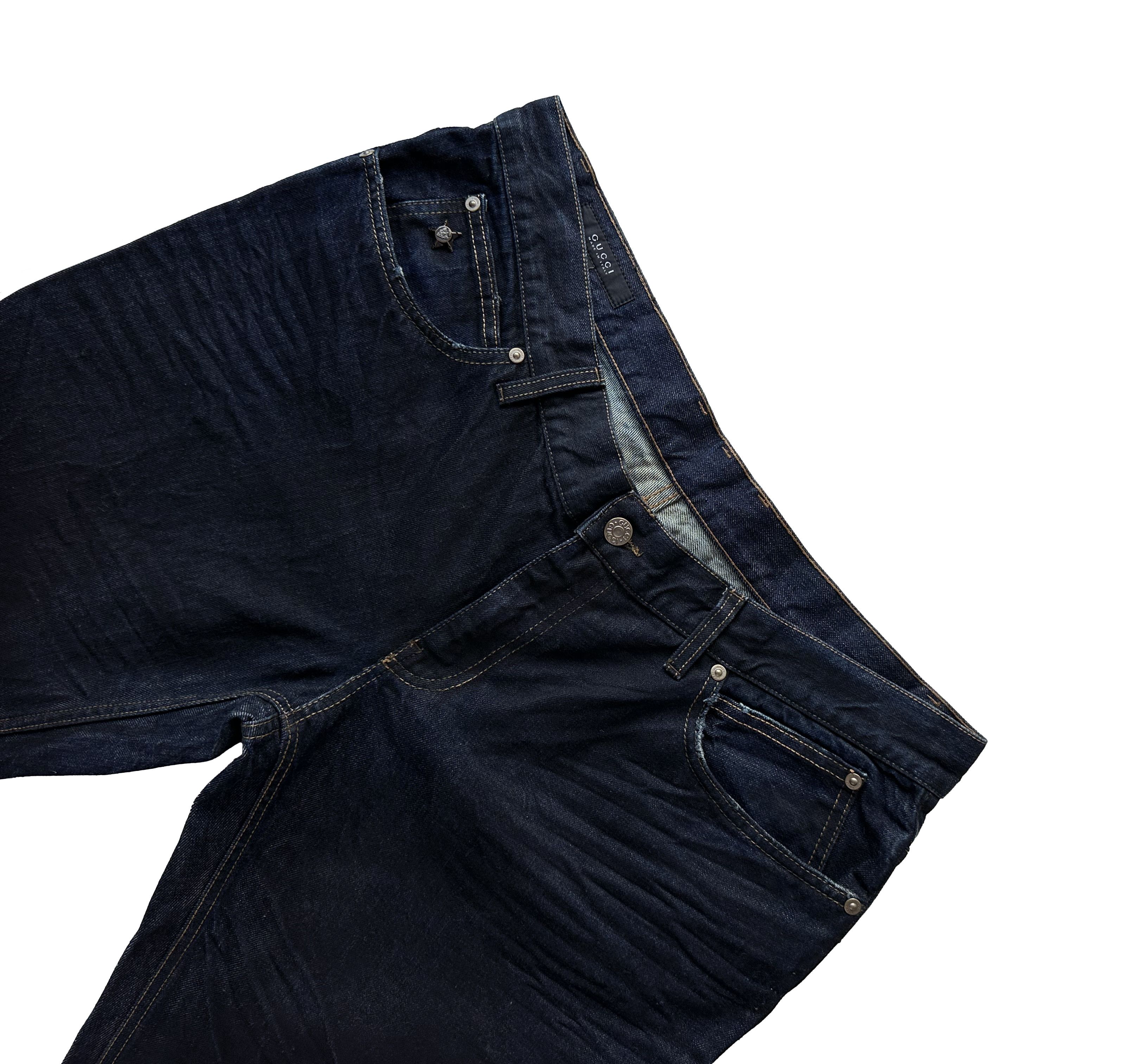 Gucci Gucci dark navy soft denim jeans Size US 38 / EU 54 - 5 Thumbnail