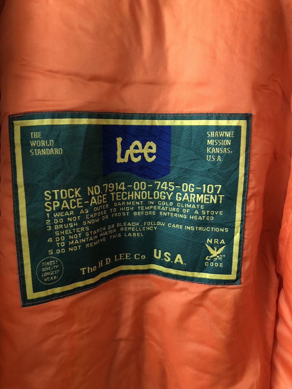 Lee Rare❗️Vintage 90s Lee Faded Colour Military Bomber Jacket Size US XL / EU 56 / 4 - 17 Thumbnail