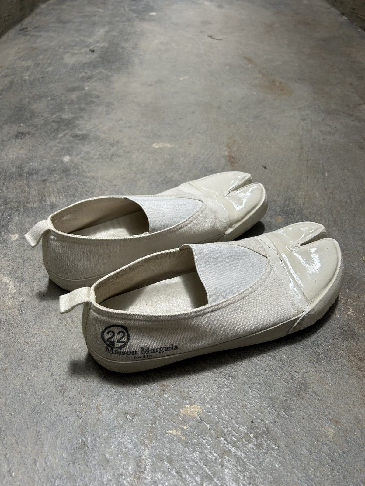 Maison Margiela Maison Margiela Tabi slip on shoes Size US 7 / EU 40 - 1 Thumbnail