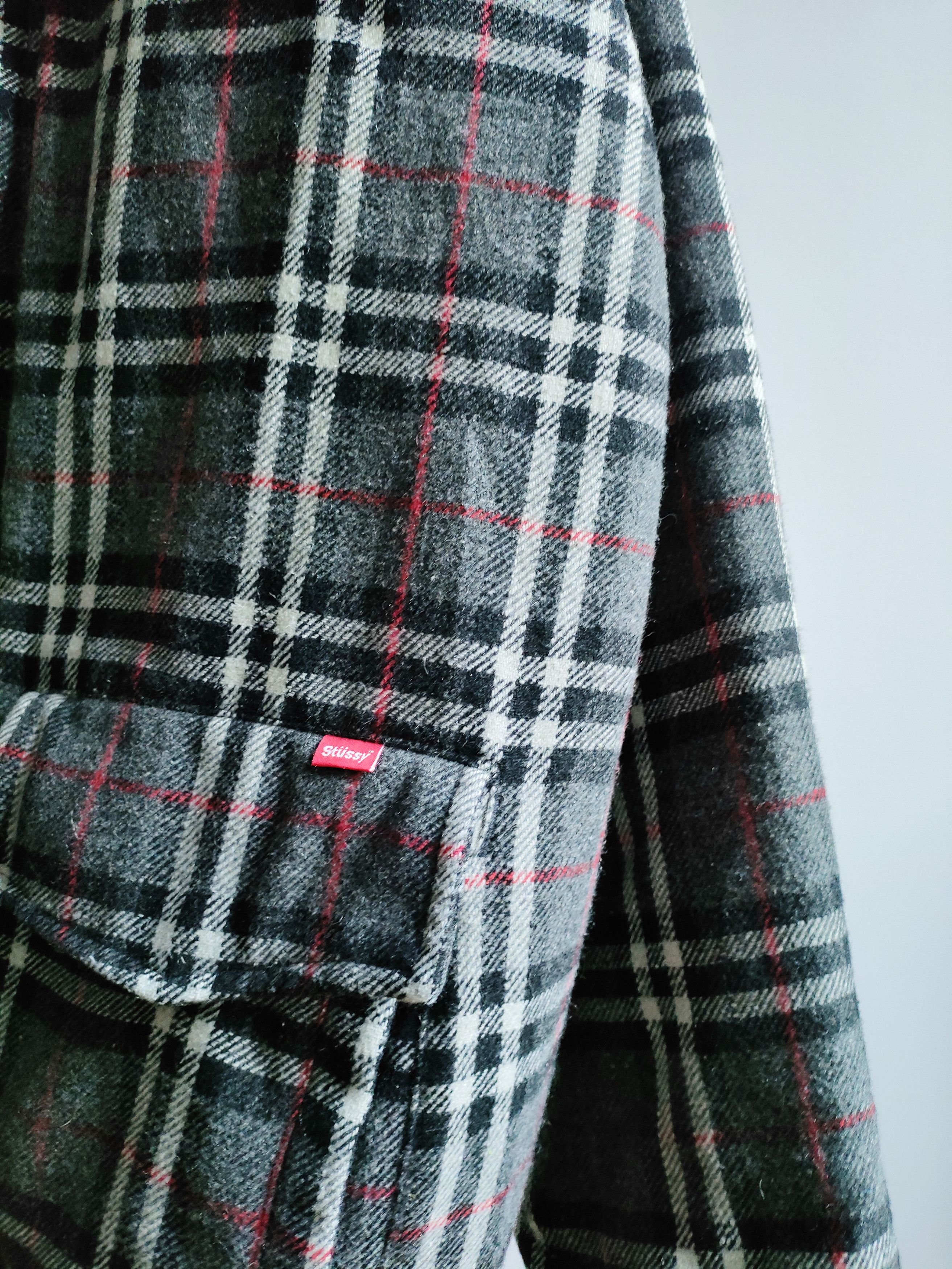Stussy 2000s Stussy Burberry Rip Off ‘Nova Check’ Jacket Size US XL / EU 56 / 4 - 4 Thumbnail