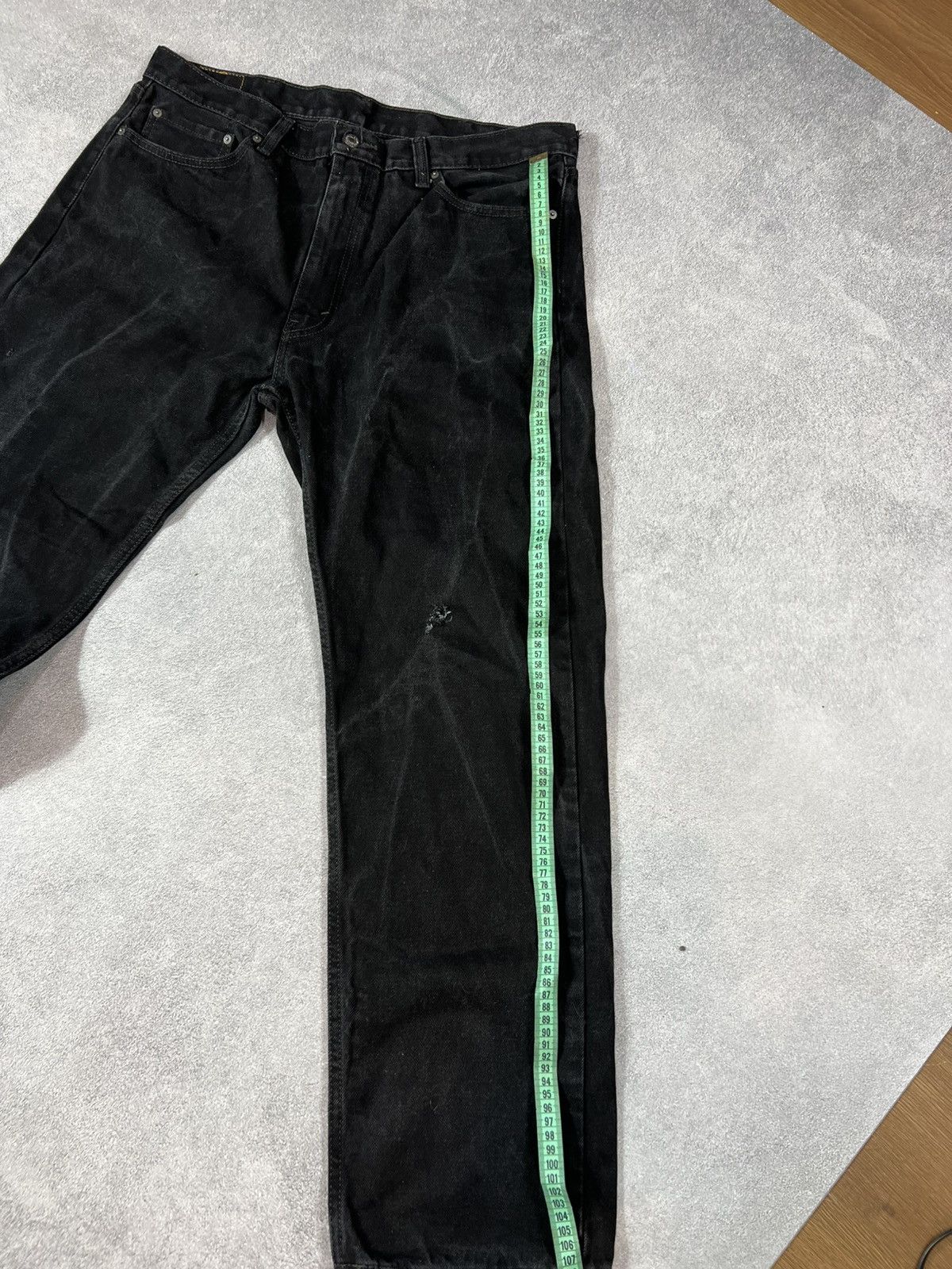 Japanese Brand VTG HYSTERIC GLAMOUR RICK OWENS STYLE LEVIS HYPE Y2K JEANS Size US 34 / EU 50 - 11 Thumbnail