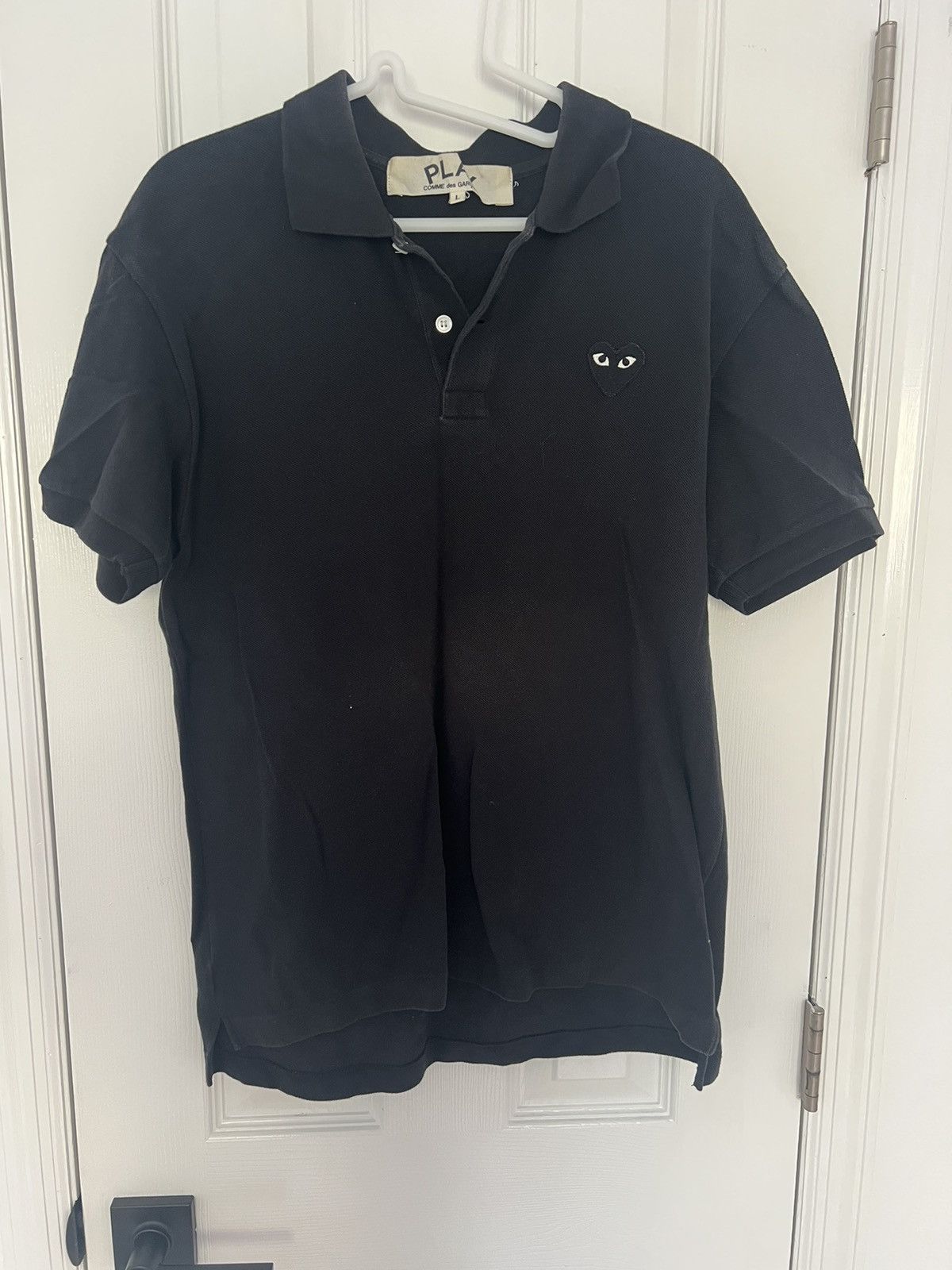 Comme Des Garcons Play Play Polo | Grailed