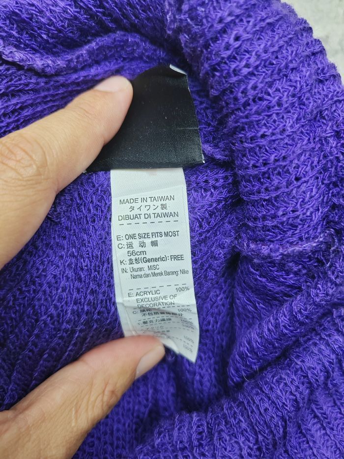 Nike Vintage Nike Snowcap Beanie Size ONE SIZE - 7 Thumbnail