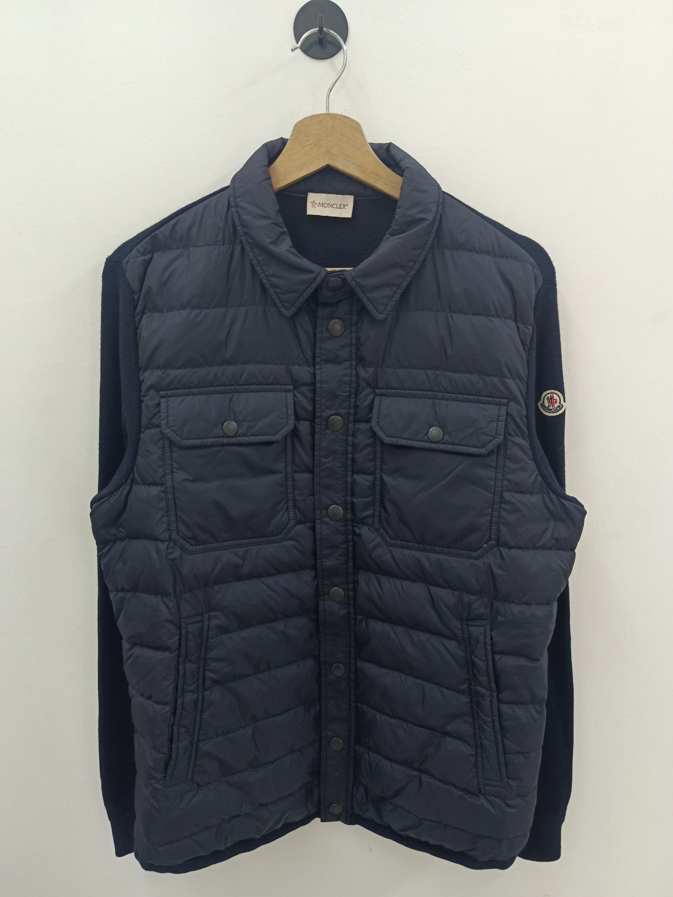 Moncler Moncler Maglione Tricot Cardigan Jacket Size US L / EU 52-54 / 3 - 2 Thumbnail