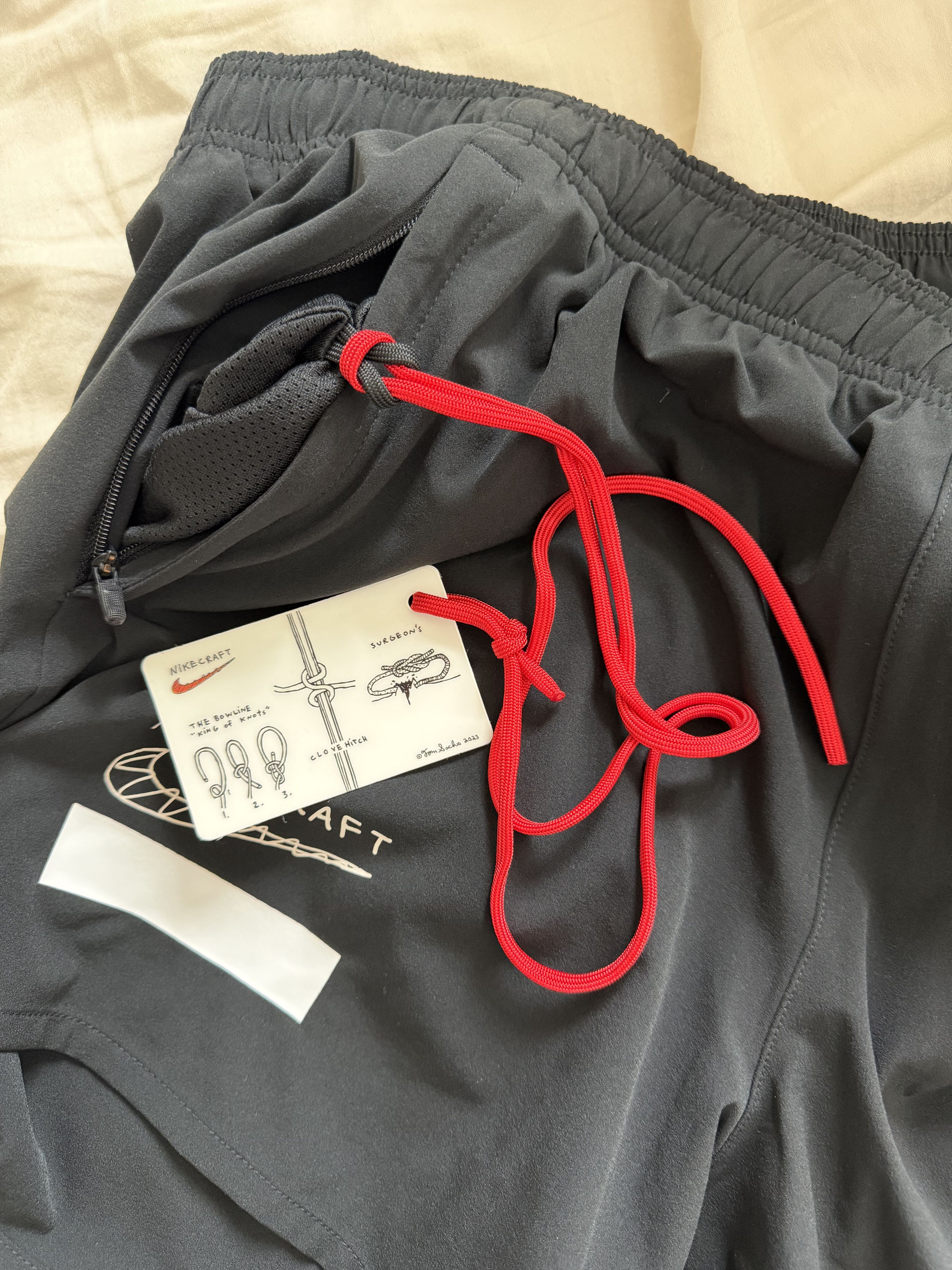 Nike × Tom Sachs Tom Sachs Nike Universal Athletic Shorts in Black Size US 30 / EU 46 - 4 Thumbnail