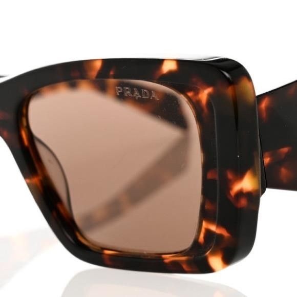 Prada New Authentic - PRADA Sunglasses SPR 08Y-F Tortoise Size ONE SIZE - 13 Thumbnail