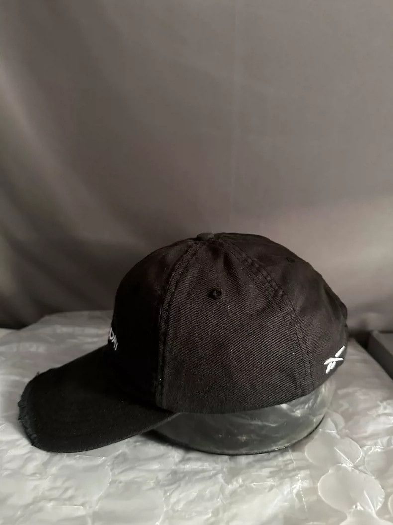 Vetements Vetements 18Aw Saturday distressed satin cap Size ONE SIZE - 3 Thumbnail