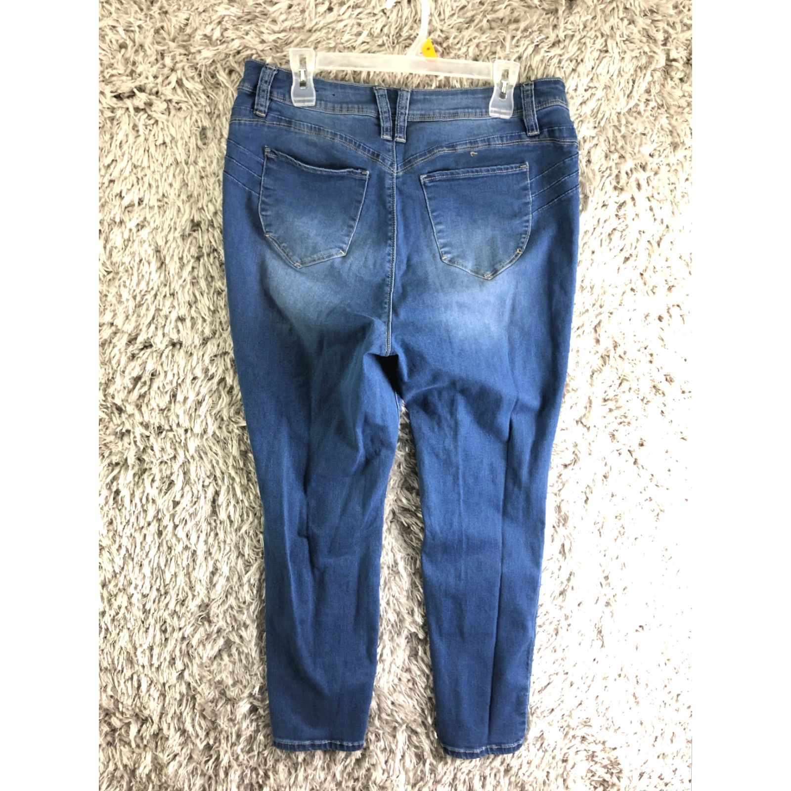 Fashion Nova Fashion Nova Jeans Womens Size 16 High Rise Skinny Medium Wash Blue Denim Size 38" / US 16 / IT 52 - 5 Thumbnail