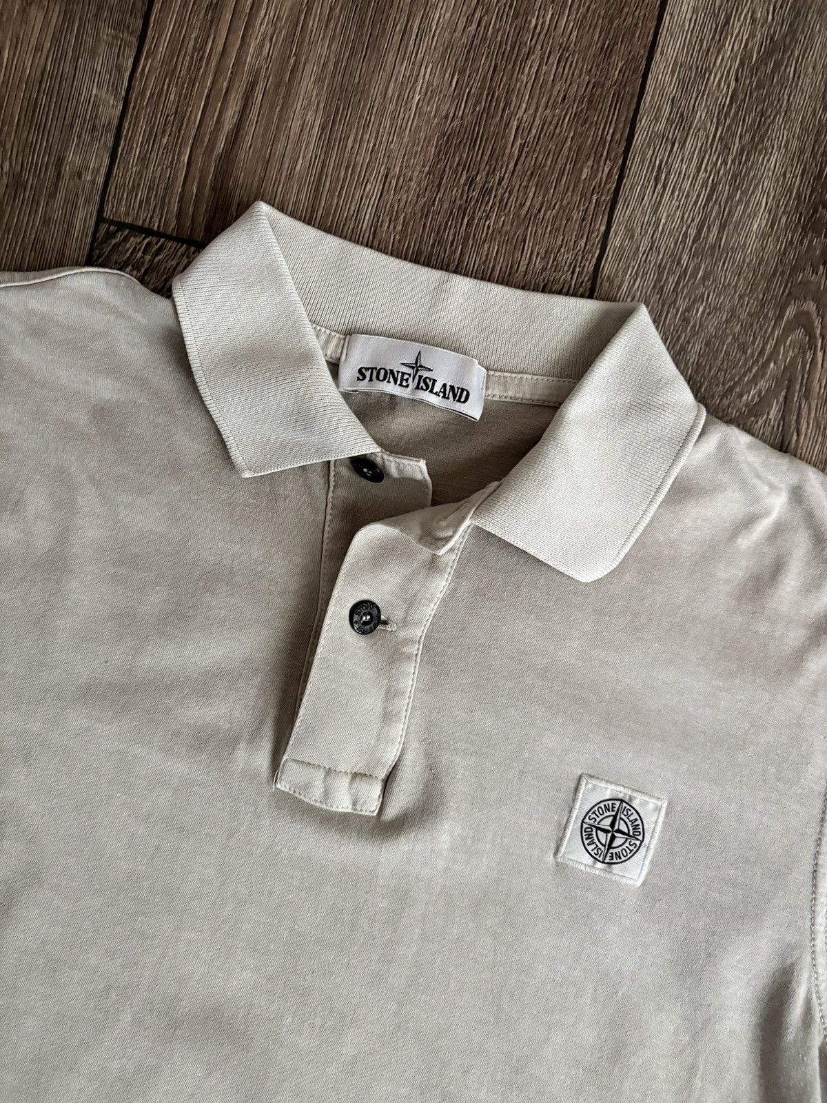 Stone Island Stone Island Patch Program Polo Shirt Button Ups Size L Size US L / EU 52-54 / 3 - 2 Thumbnail