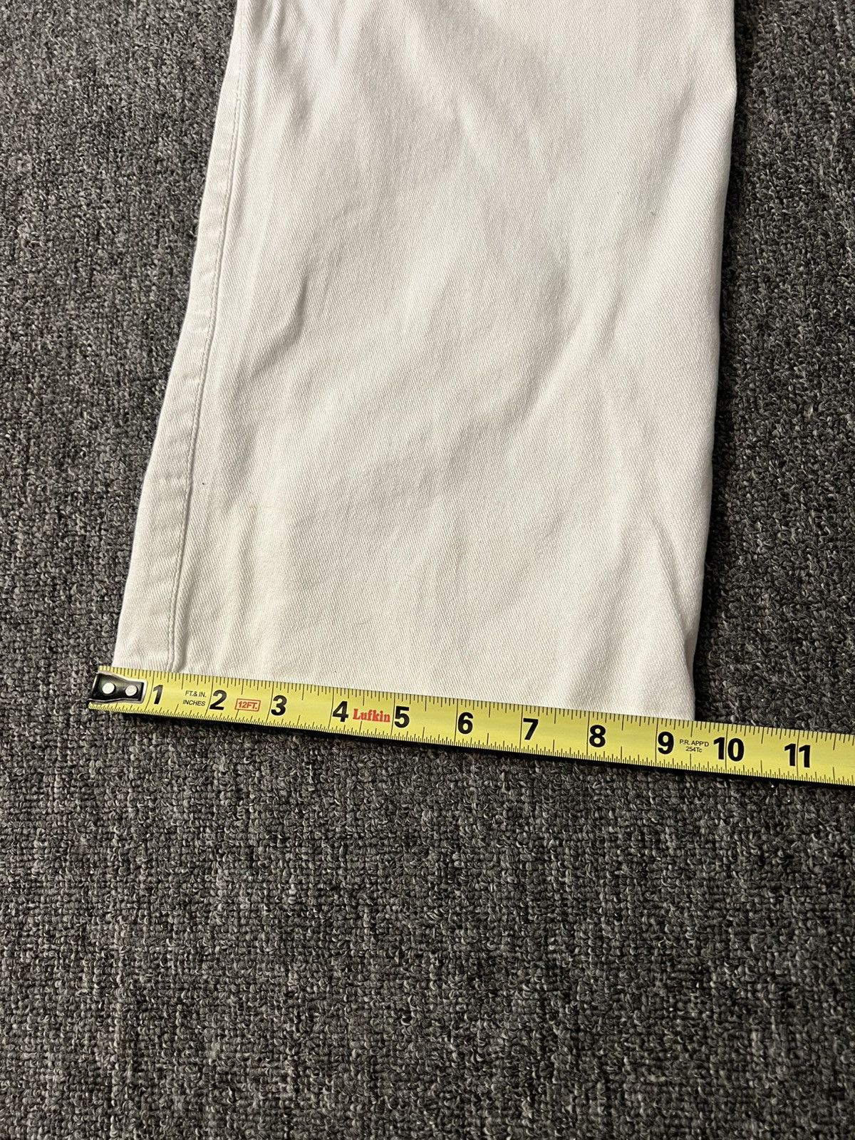 Japanese Brand × Vintage White baggy denim Size US 34 / EU 50 - 3 Thumbnail