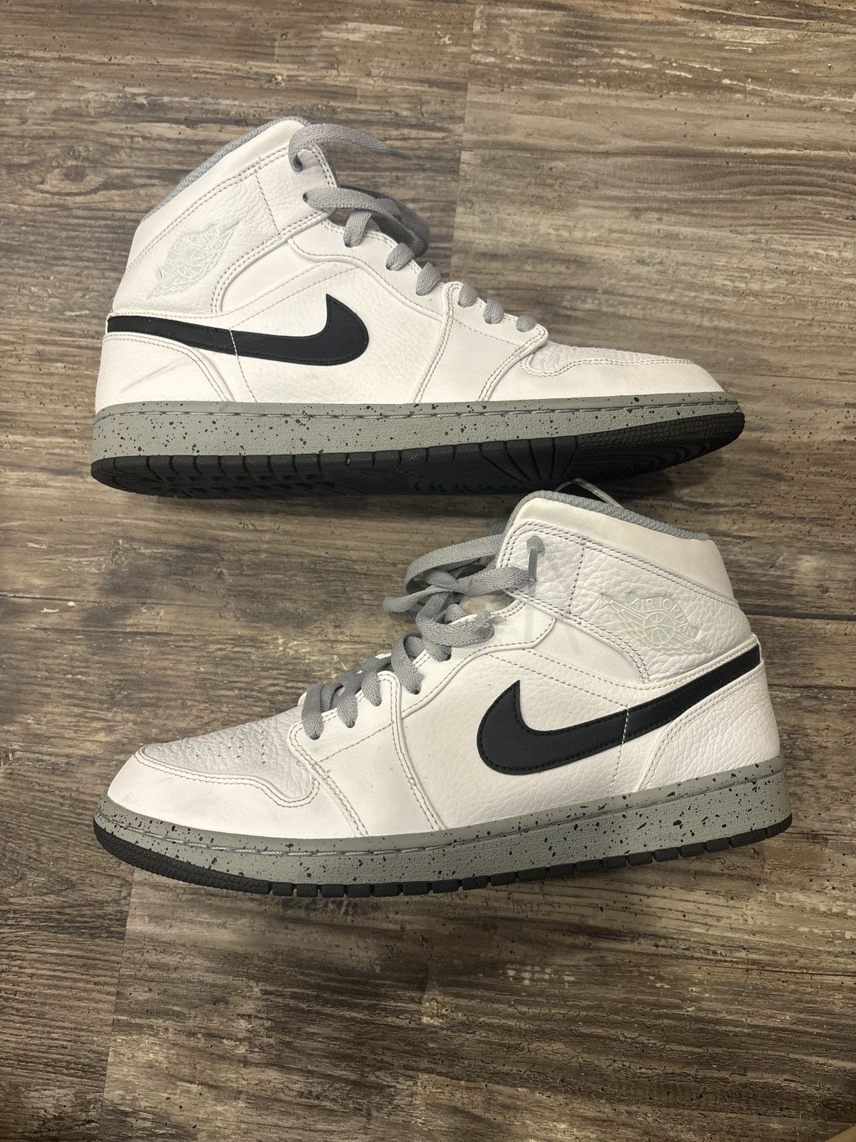 Jordan Brand Jordan 1 Mid White Cement - Size 11 Size US 11 / EU 44 - 2 Thumbnail
