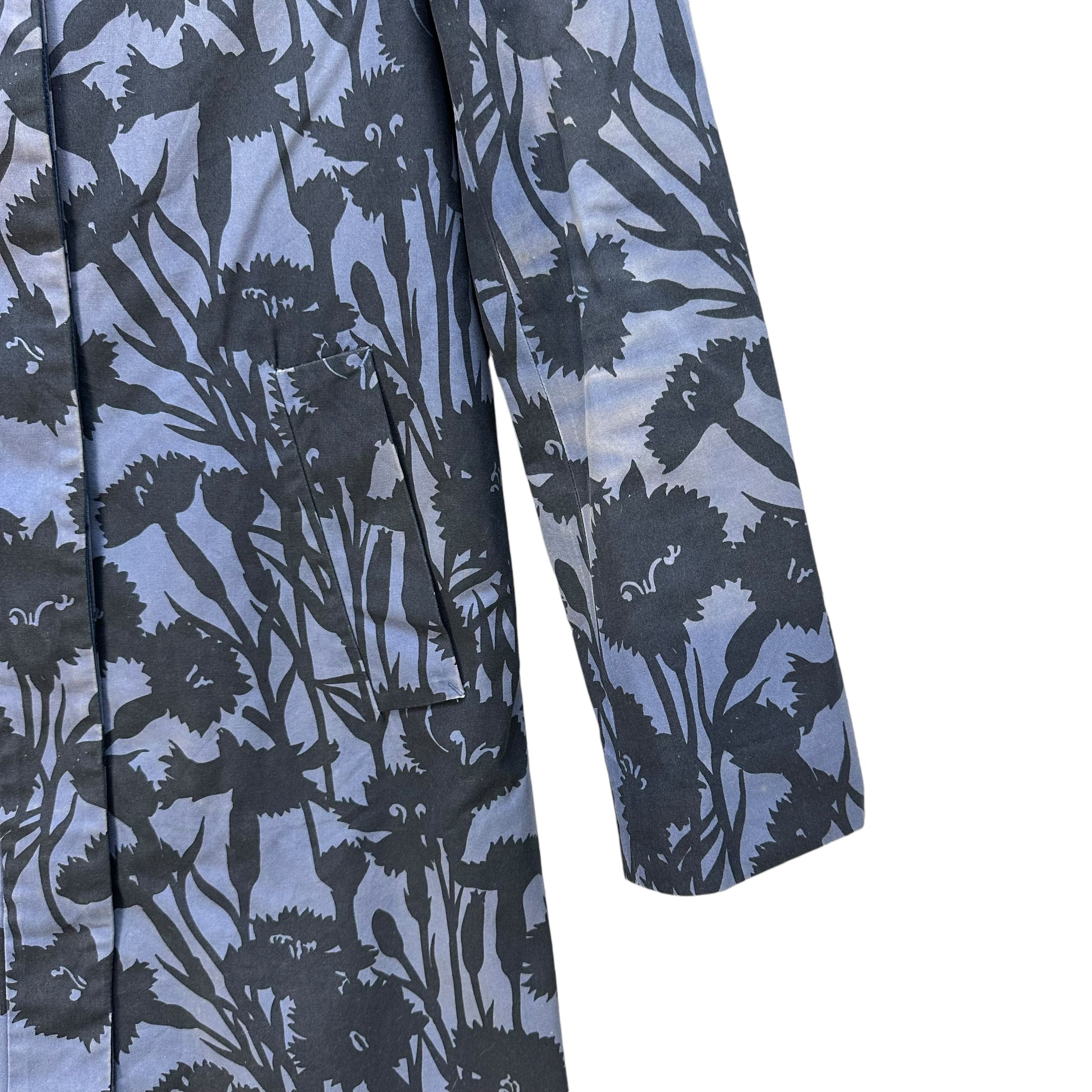 Marc Jacobs MARC JACOBS Artwork Florals Design Coat Jacket #71-1430 Size S / US 4 / IT 40 - 7 Thumbnail