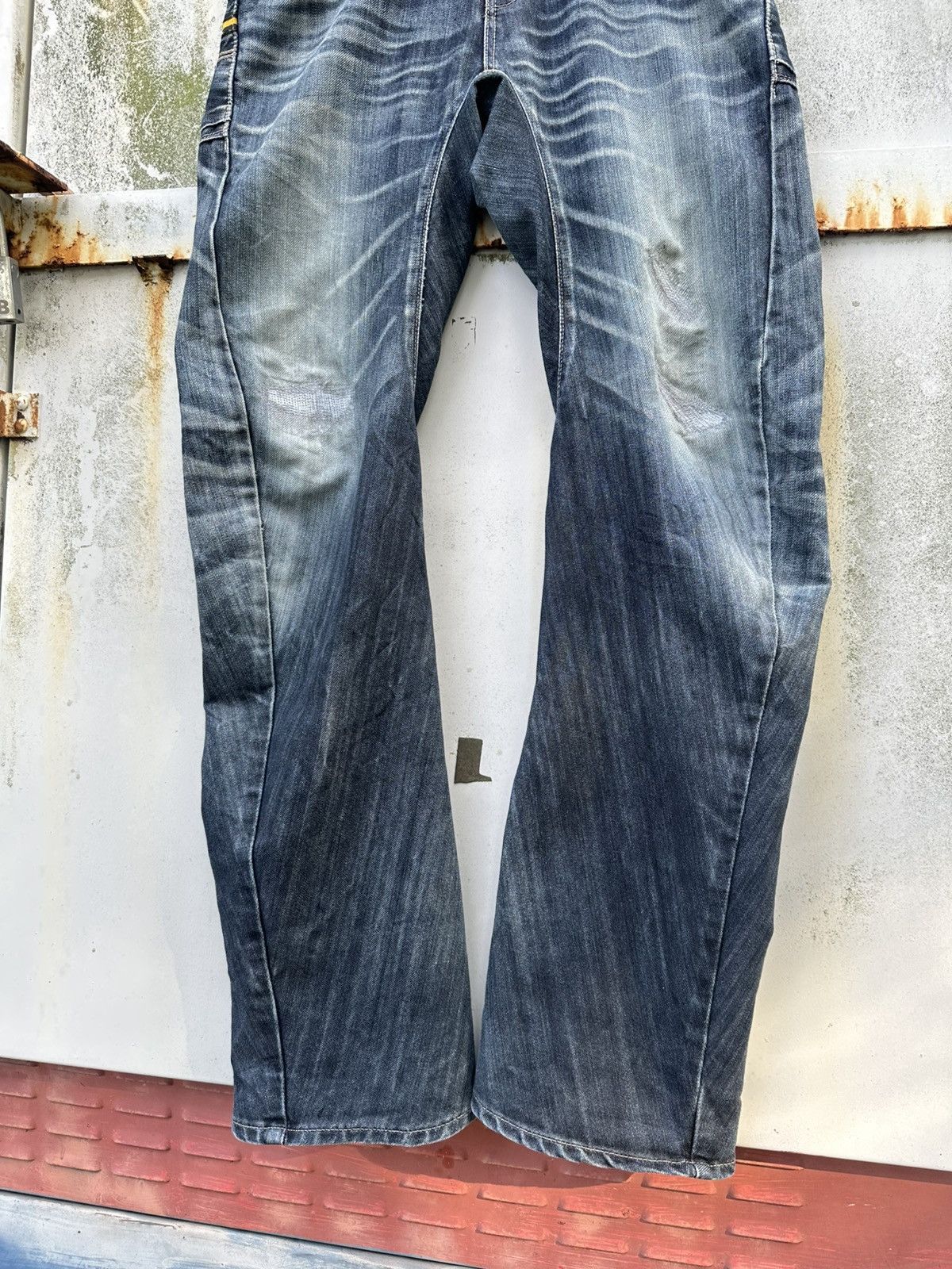 Edwin 👹Vintage Edwin 505 E-Function Baggy Blue Jeans Size US 30 / EU 46 - 7 Thumbnail